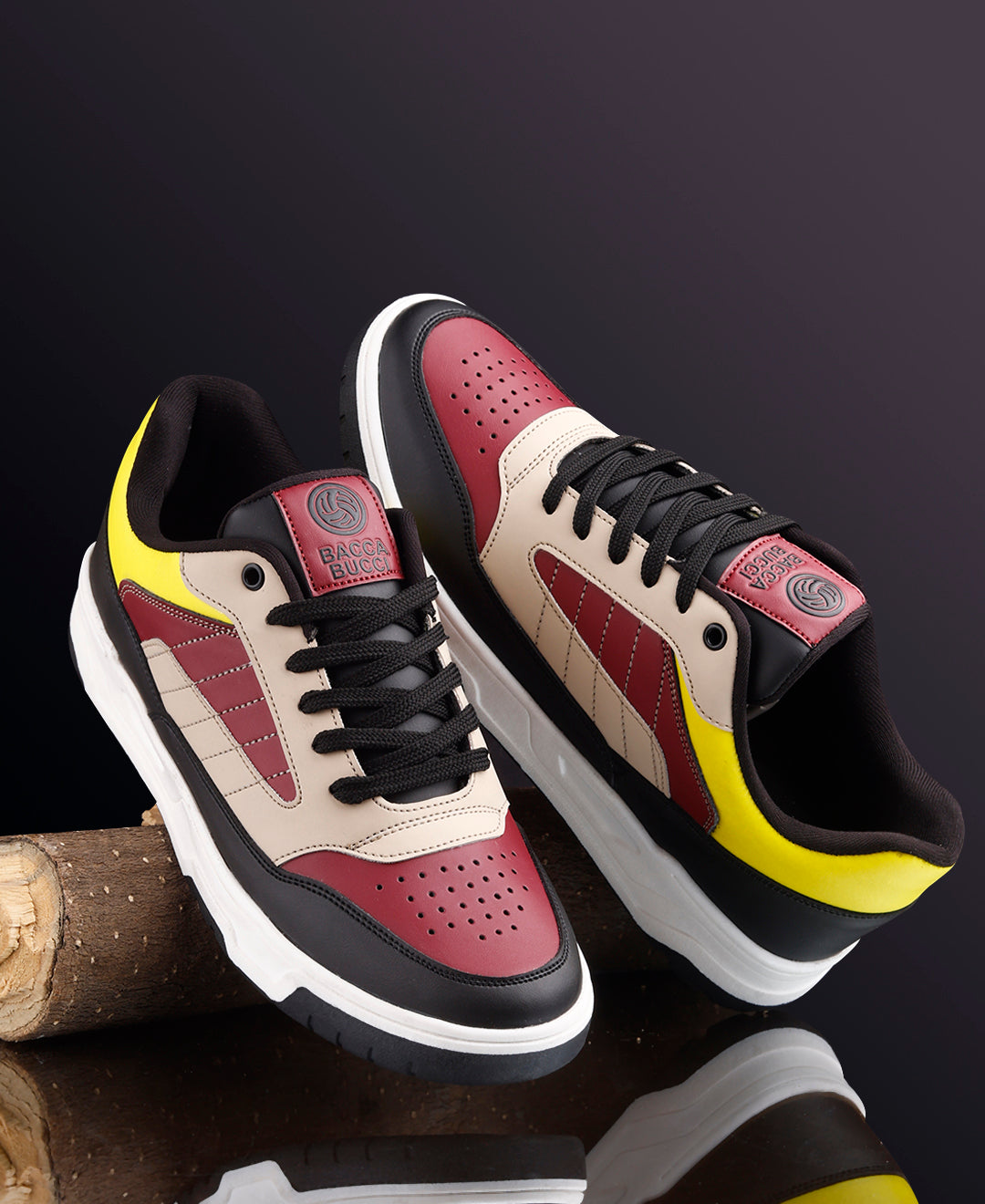 Explore Bold Color Blocked Sneakers for Men & Women | Bacca Bucci