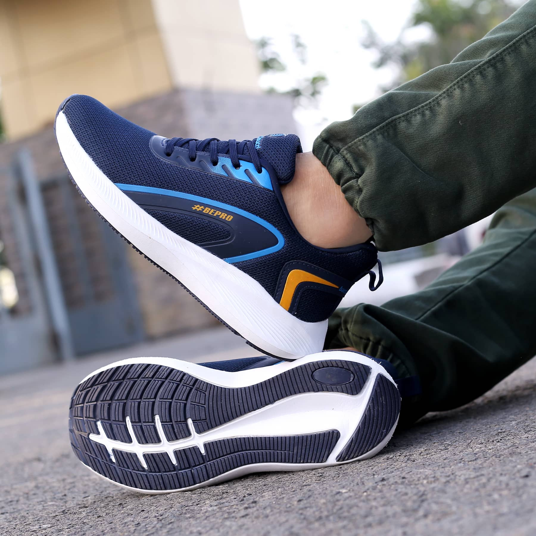 Bacca Bucci Men's ESSENTIAL Sports Shoes - Versatile for Walking, Running, and All Activities