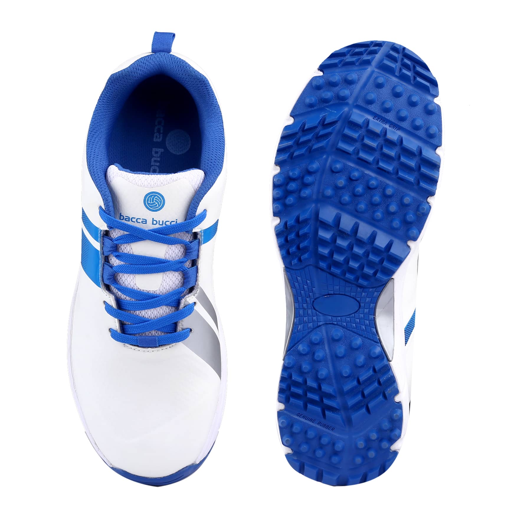 Bacca Bucci Century Runner Elite Performance Cricket Shoes – Dynamic Flex Tech, Superior Traction Grip, Breathable Agility Fit, High-Impact Shock Absorption, Professional Grade Sports Footwear for the Passionate Cricketer