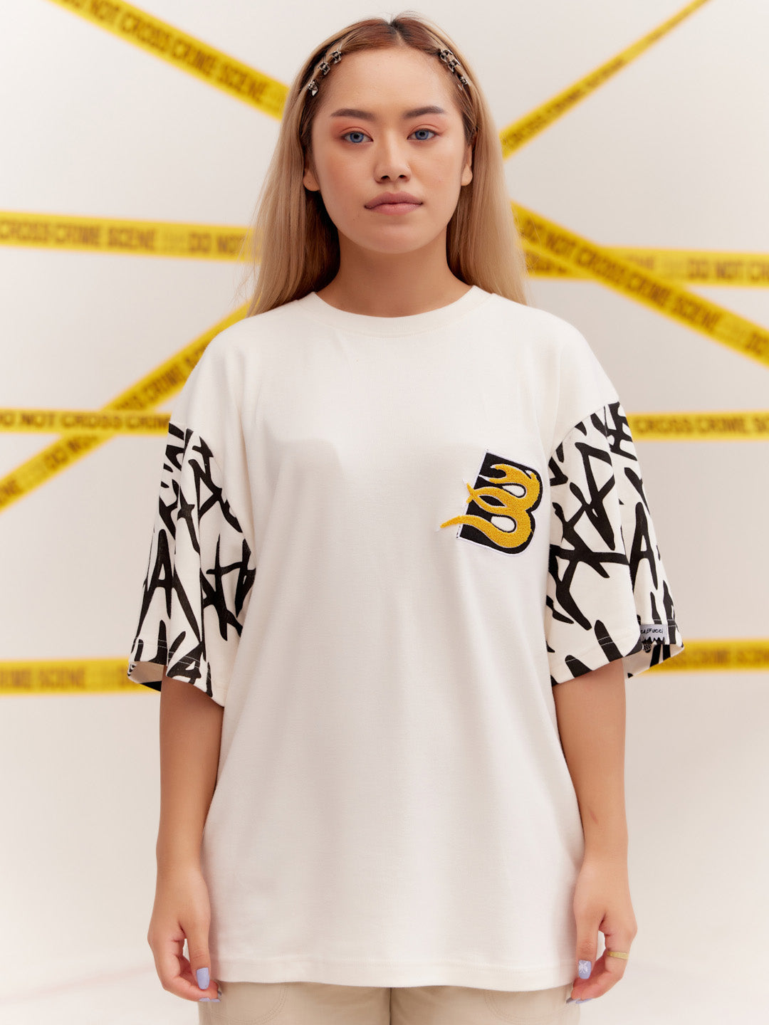 White Oversized T shirt