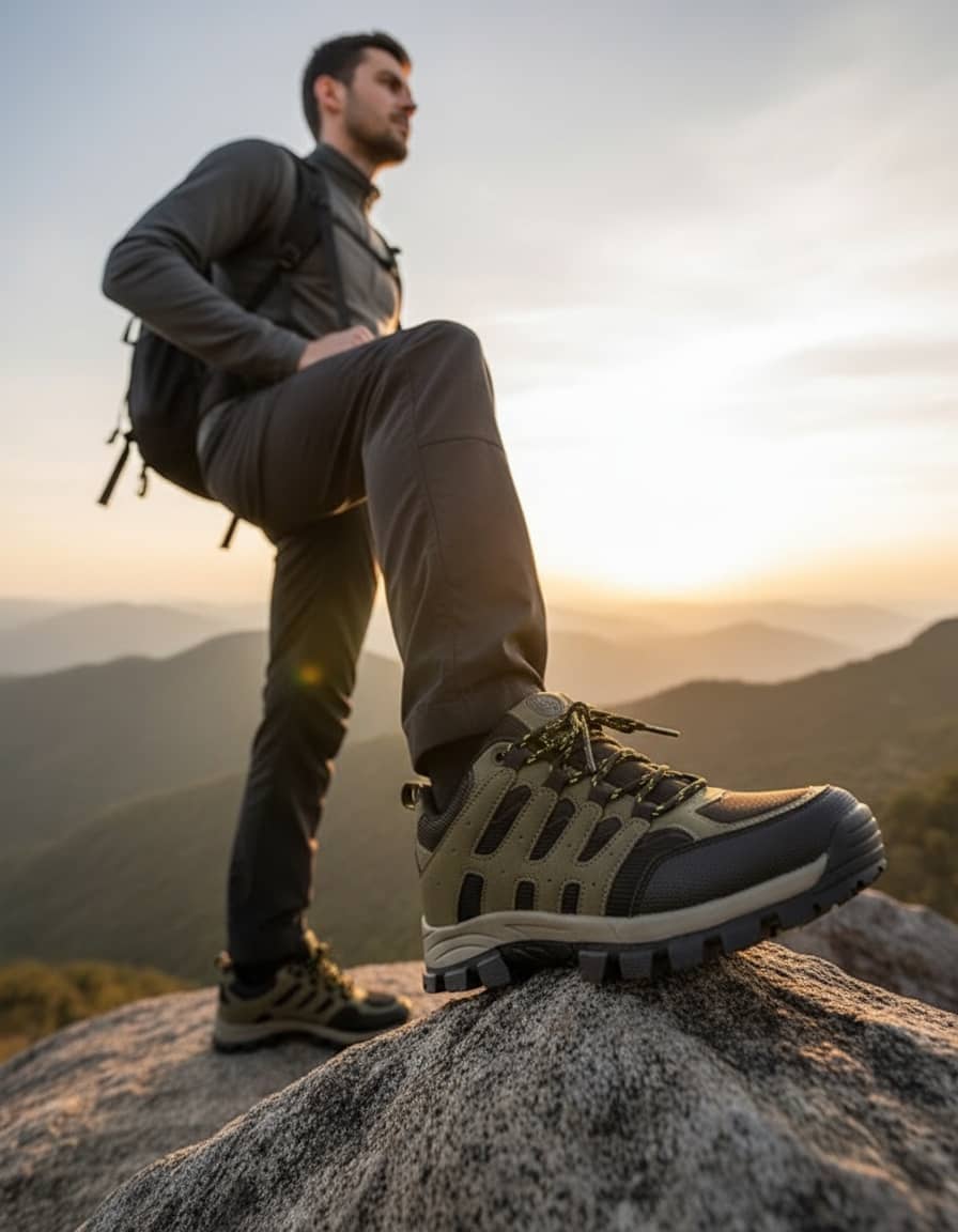 Bacca Bucci EverTrek Outdoor Hiking Boots-All-Terrain Grip