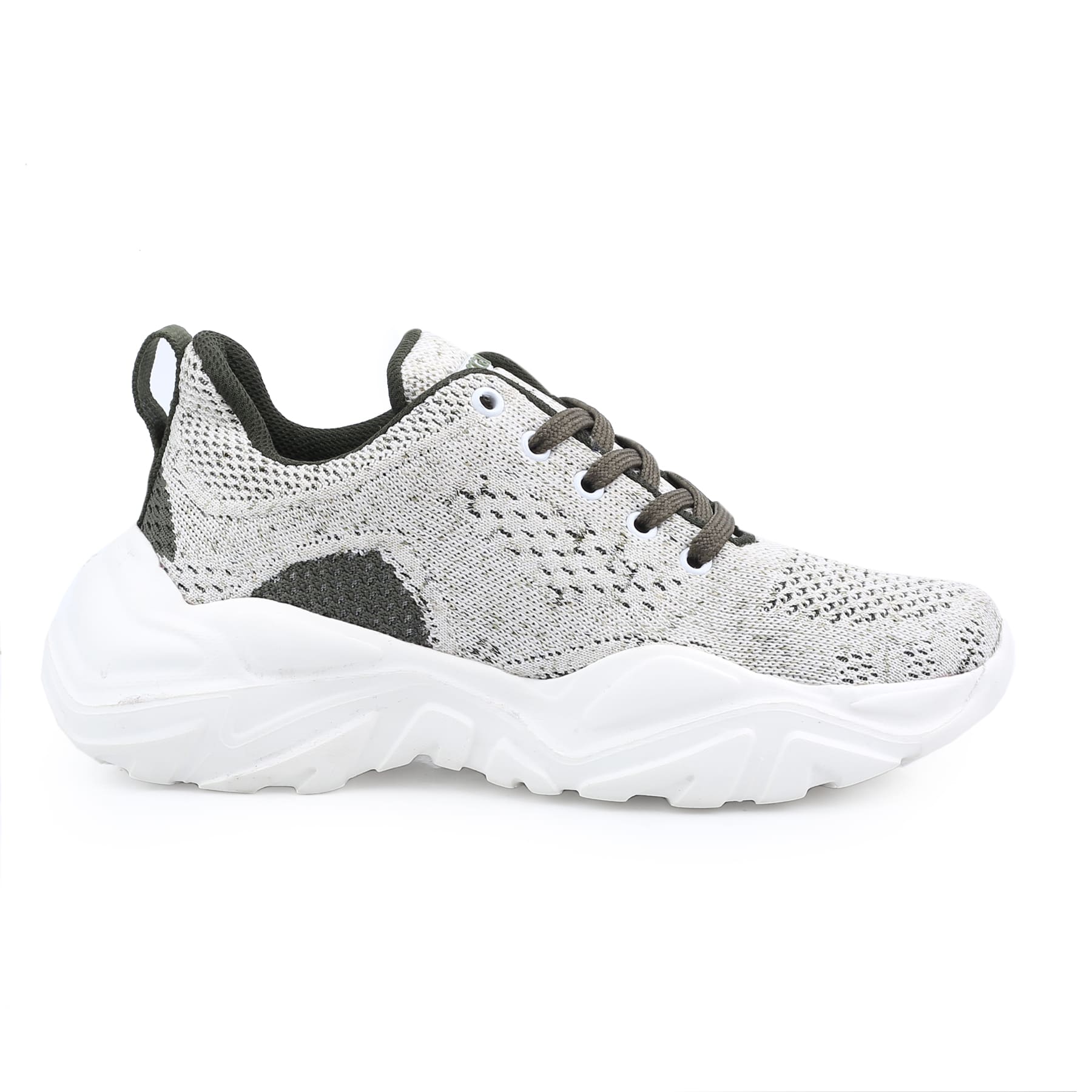 Bacca Bucci Women CHARLOTTE Low-top Platform Fashion Shoes | Street-Wear Knitted Chunky Sneakers