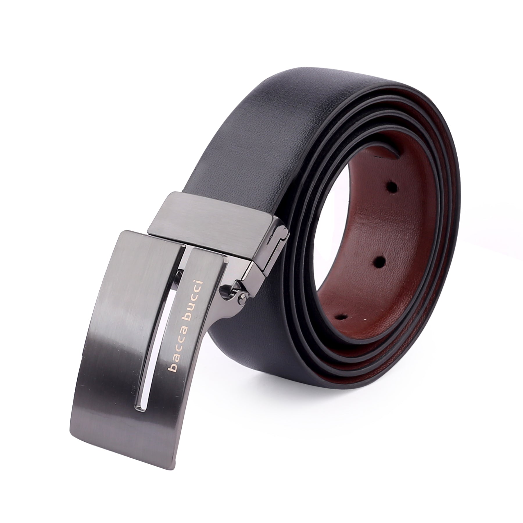 Mens Metal Belt Belts For Men Reversible Dress Belt In Genuine