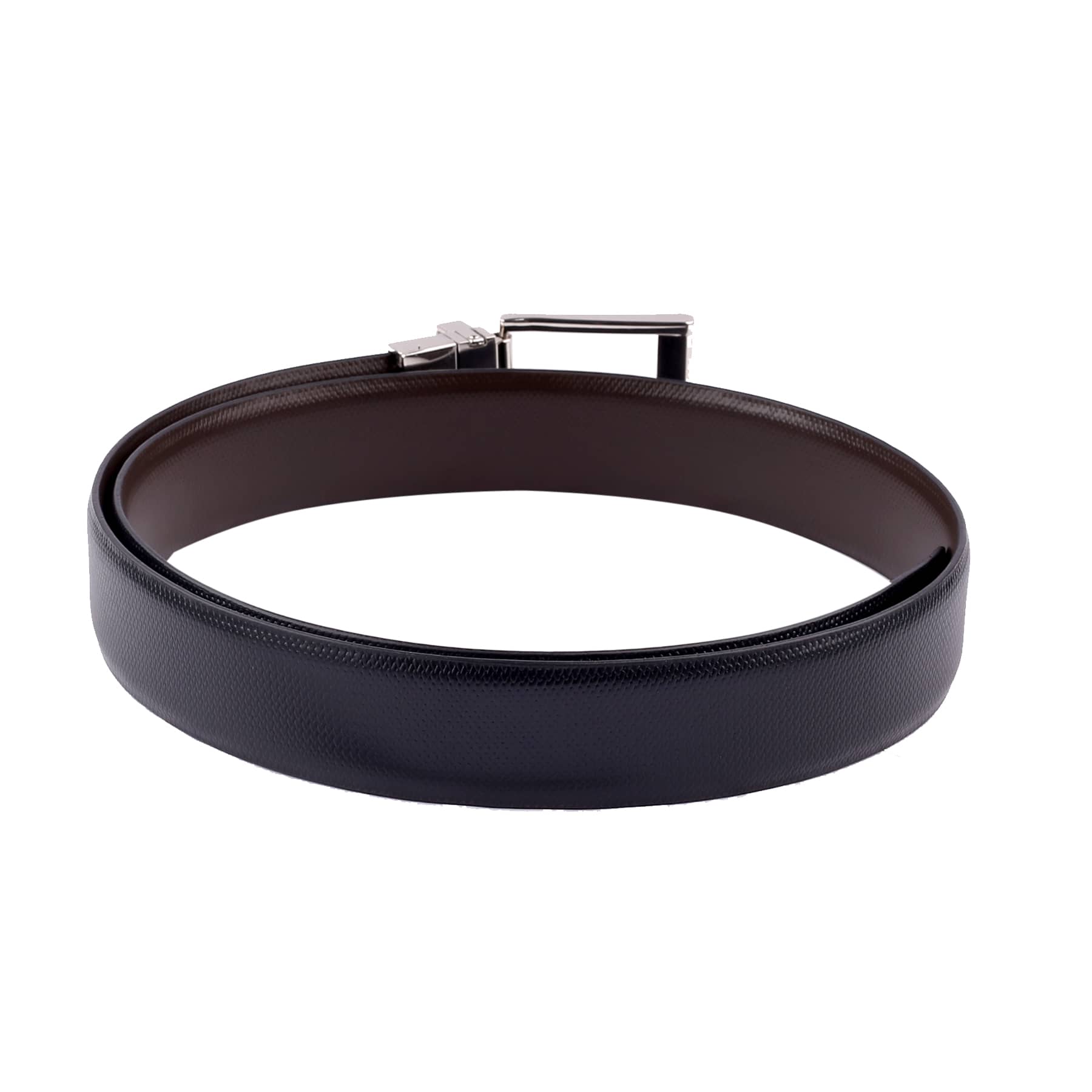 Bacca Bucci Auto reversible dress belt with Genuine Leather