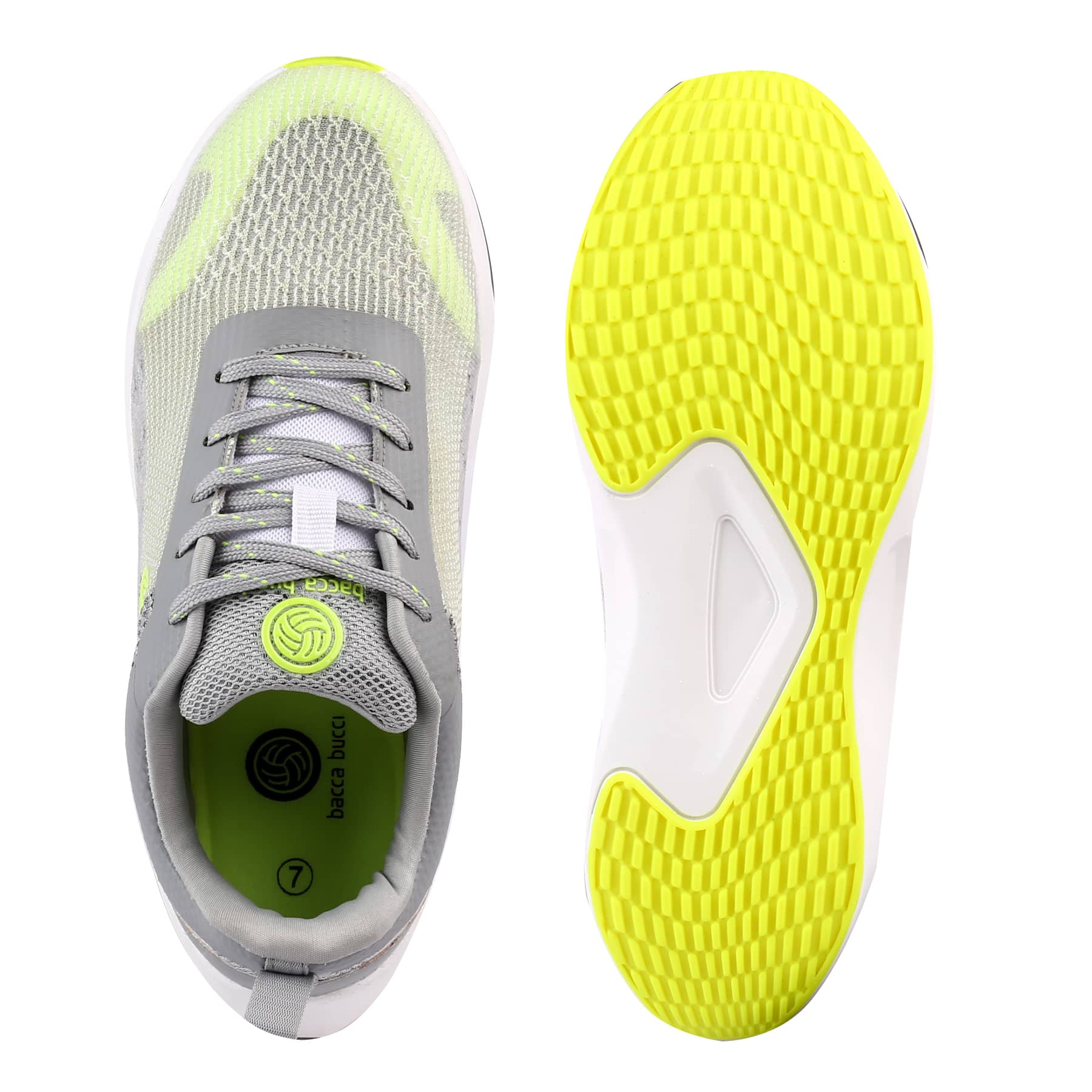 Bacca Bucci ZippyZest FlashRunners: High-Performance Sports Shoes with Ultra-Breathable Mesh, Energy-Responsive Cushioning, and Durable