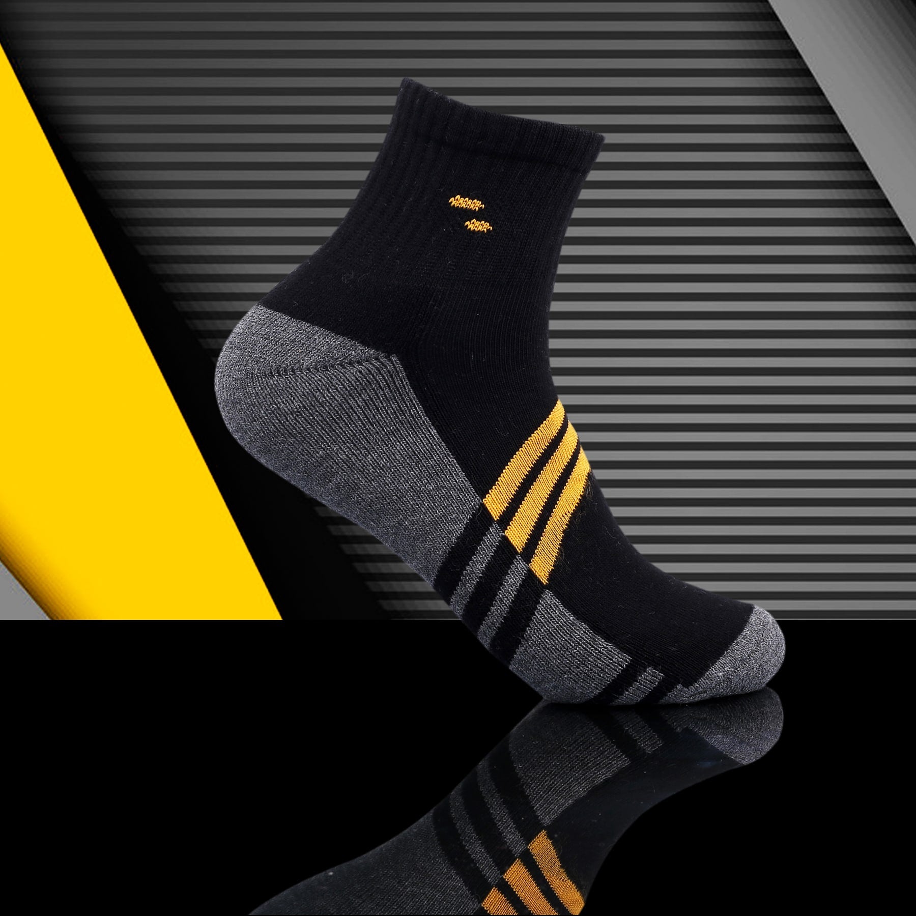 Combo of a 2 pair Sports Terry Socks