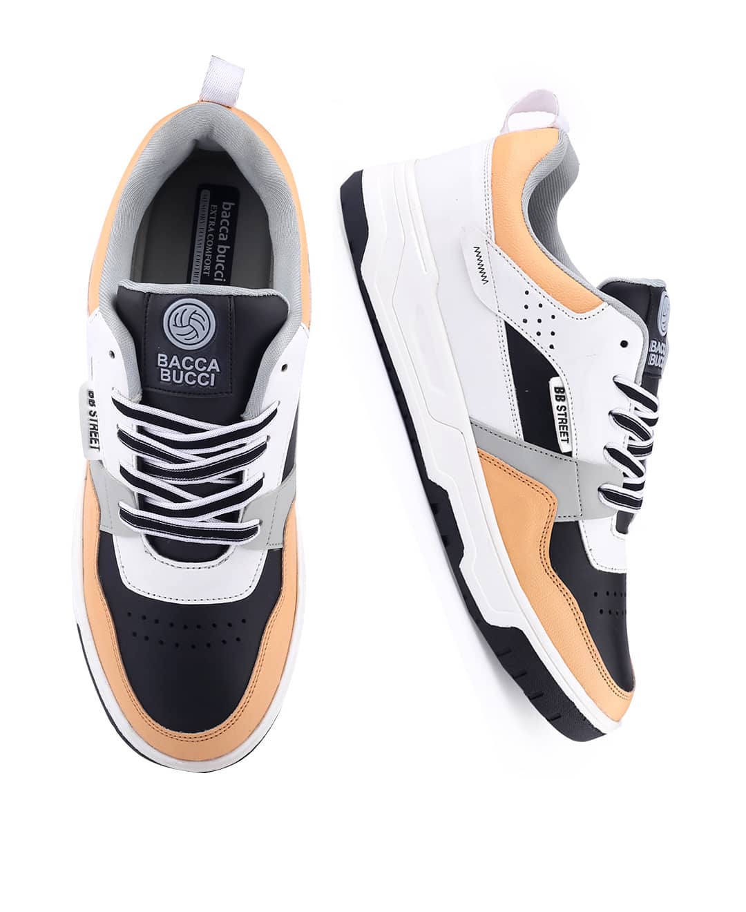 Bacca Bucci Urban Genesis 1.0 Sneakers: The Pinnacle of Street-Smart Elegance with Breathable Perforated Design and Robust Sole for the Modern Trailblazer