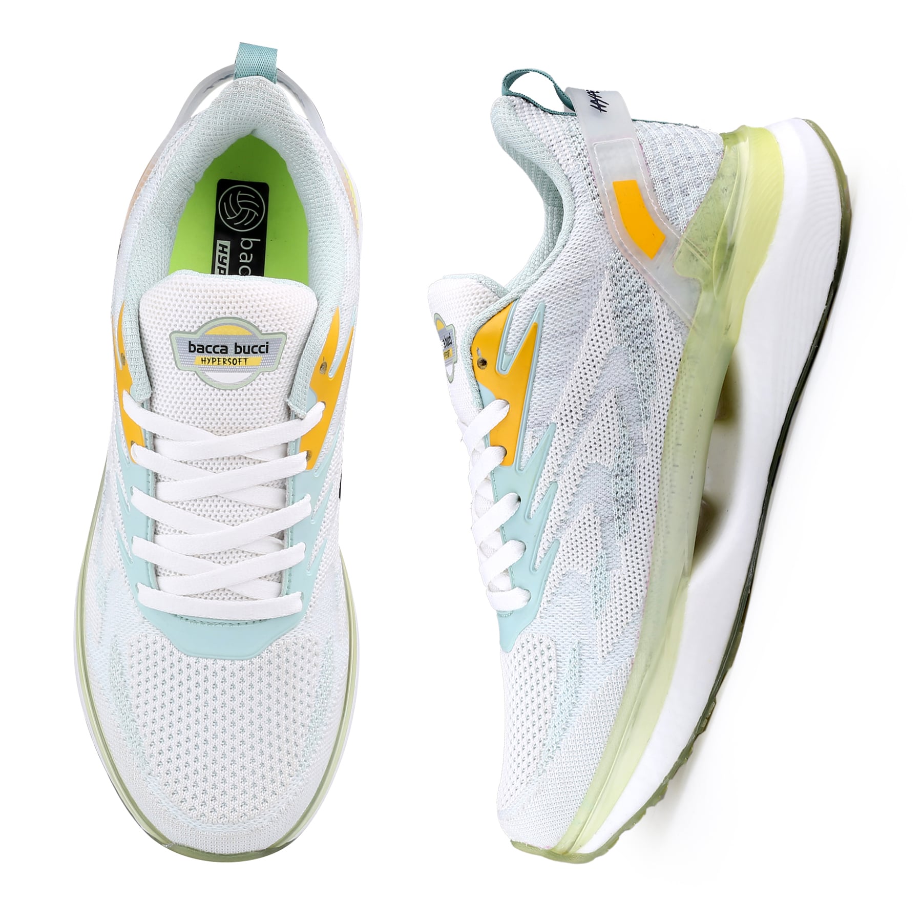 Bacca Bucci HYPERSOFT SERIES with Ultra-Rebounce Outsole & Iconic Breathable Engineered Knit Upper Running Shoes