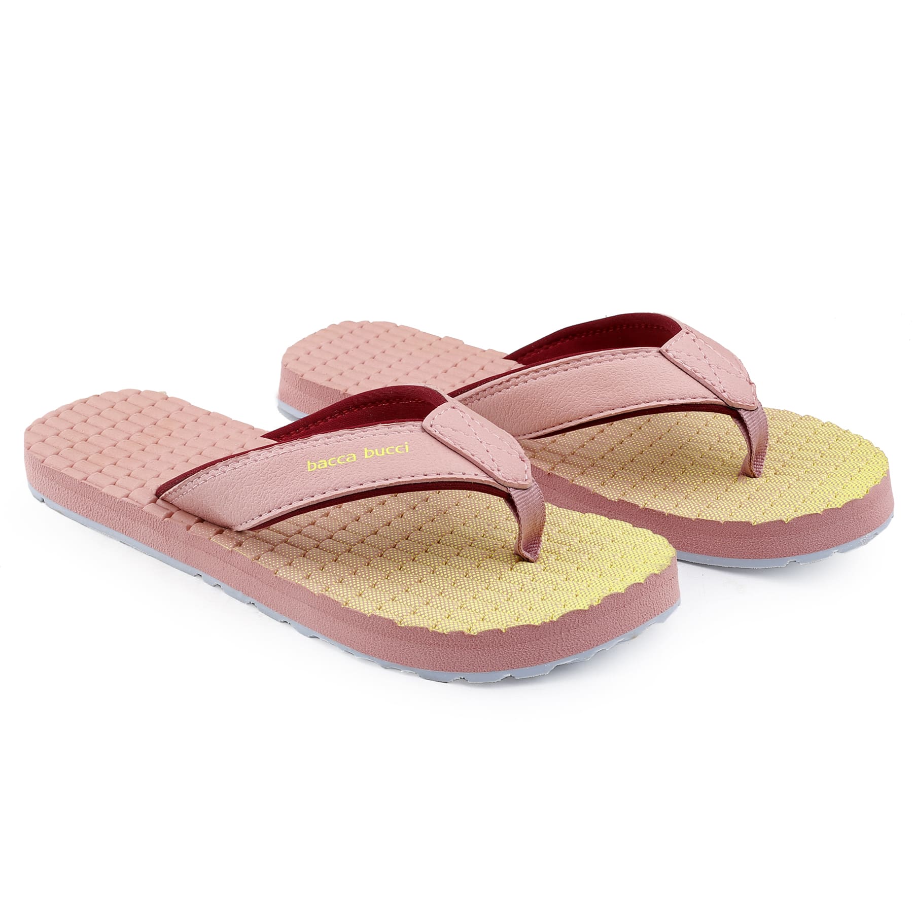 Bacca Bucci MALDIVES Cloud Slippers/Flip-Flop for Men | Non-Slip With Rubber Outsole and Vibrant Colors