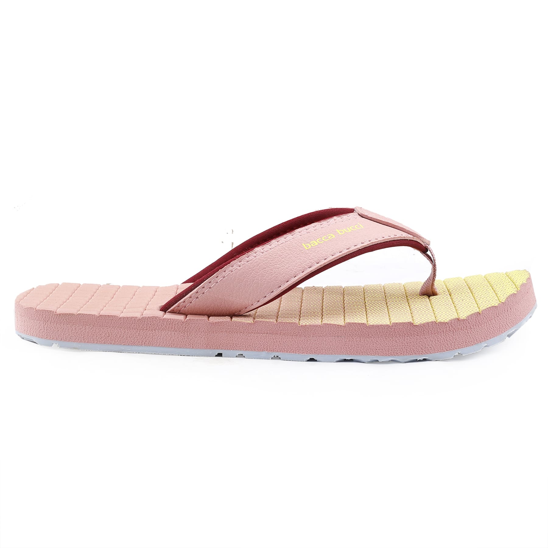 Bacca Bucci MALDIVES Cloud Slippers/Flip-Flop for Men | Non-Slip With Rubber Outsole and Vibrant Colors