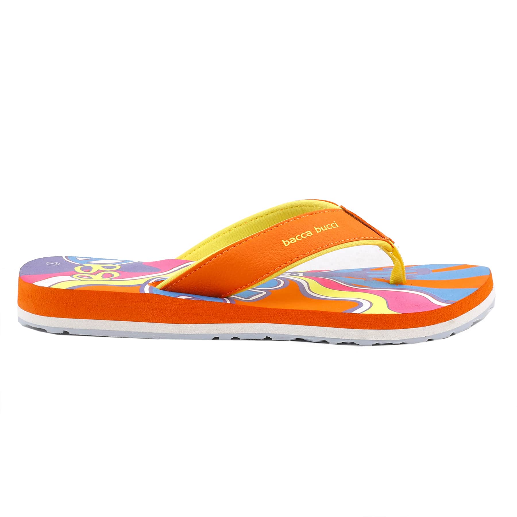 Bacca Bucci BEACH-BREEZE Cloud Slippers/Flip-Flop for Men | Non-Slip With Rubber Outsole and Vibrant Colors