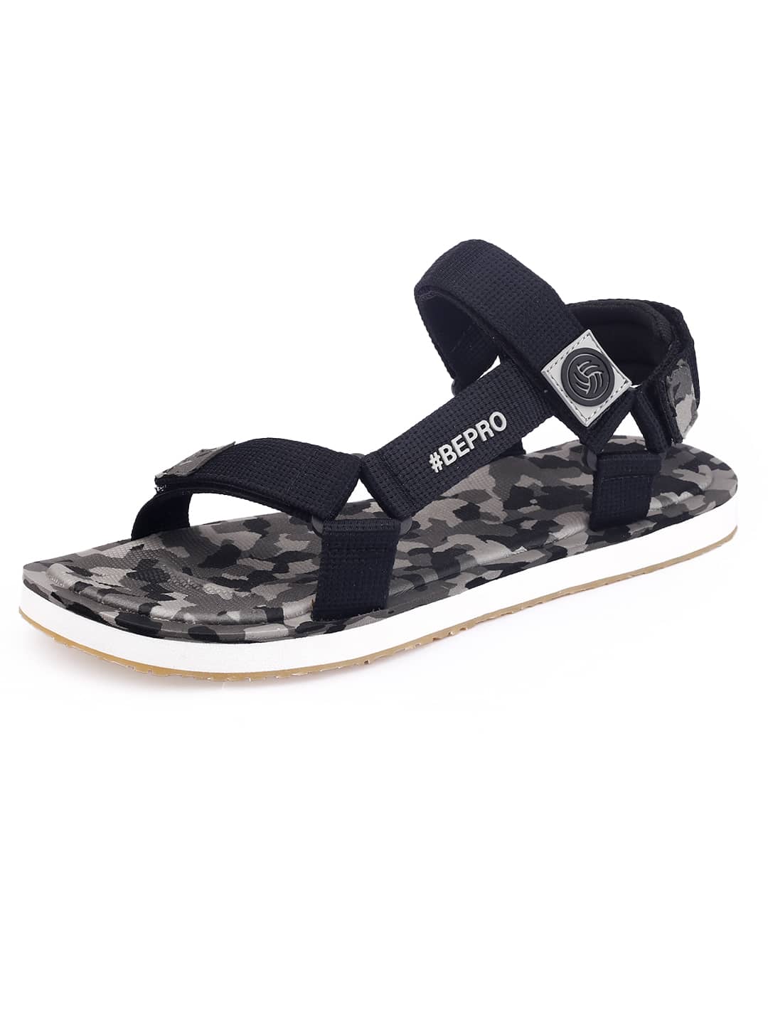 Bacca Bucci 'CamoStride NomadPro' Adventure Sandals - Robust All-Terrain Grip, Tailored Hook-and-Loop Fit, Ergonomic Comfort Design