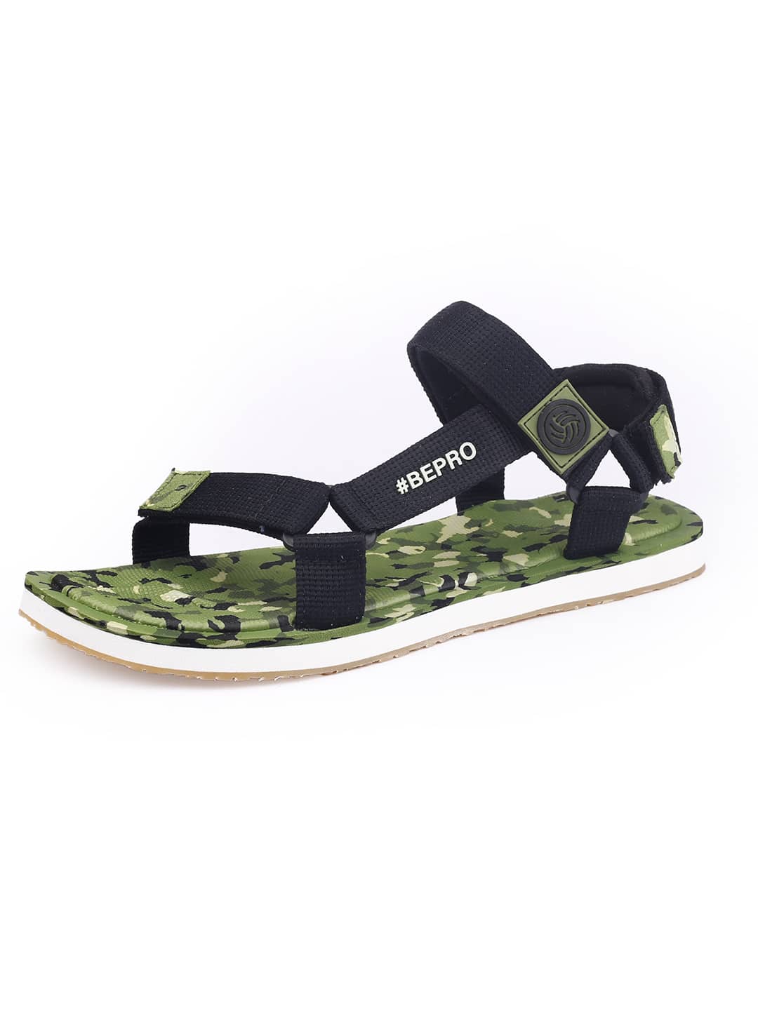 Bacca Bucci 'CamoStride NomadPro' Adventure Sandals - Robust All-Terrain Grip, Tailored Hook-and-Loop Fit, Ergonomic Comfort Design