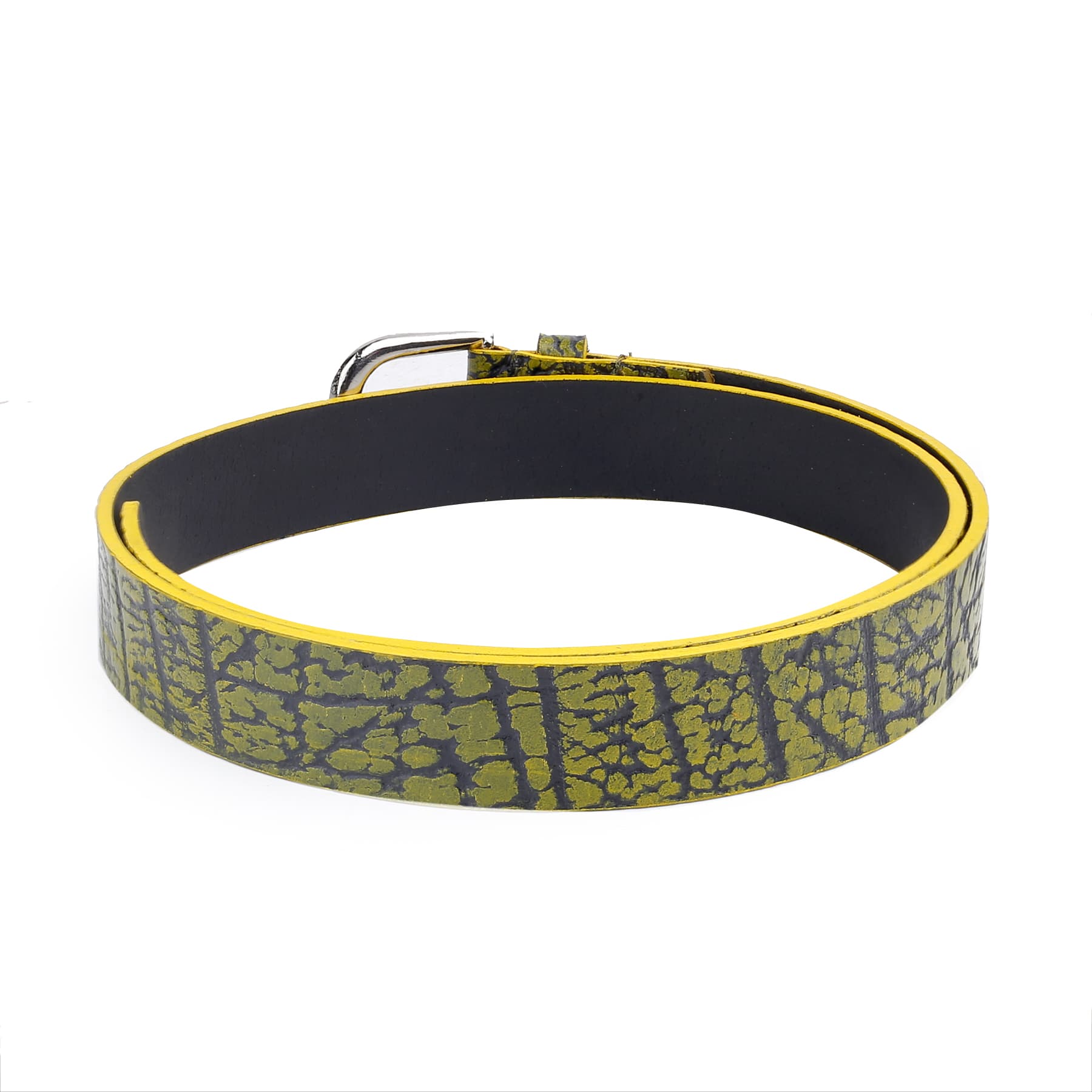 Bacca Bucci 'Aurelia Virentis' Elite Series: Women’s Textured Genuine Leather Belt with Artisanal Pattern, Ideal for Stylish Cinching and Versatile Fashion Pairing