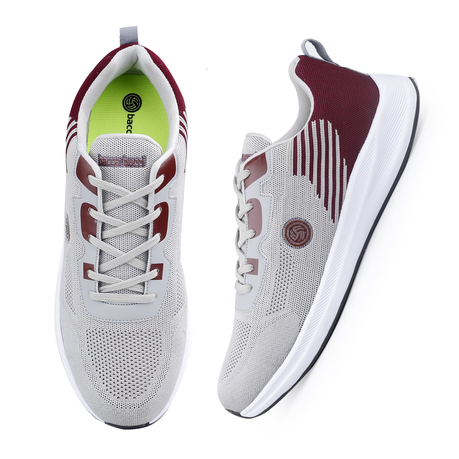 Bacca Bucci PROJECT PLUS Running Walking Training Shoe Specially developed for wide and Large Foots | Only Big Sizes Available | UK-11 to 15