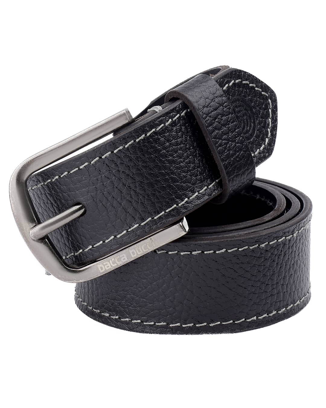 Belts for Jeans Mens Genuine Leather Jeans Belt Bacca Bucci