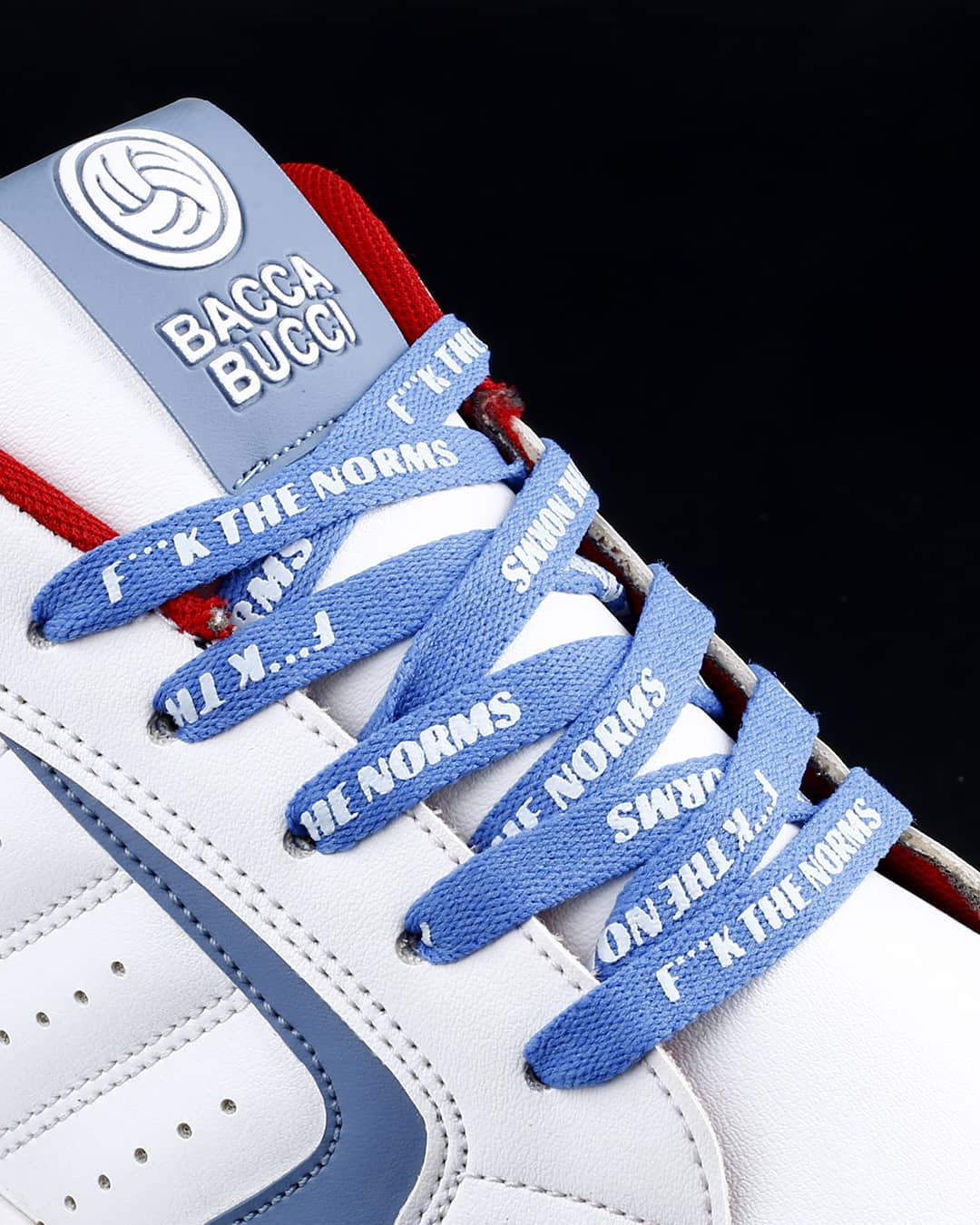 Bacca Bucci "F***K THE NORMS" Sneaker Laces