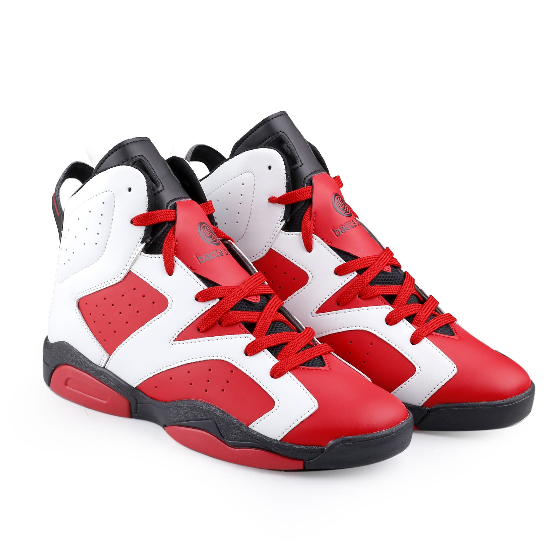 Bacca Bucci STUNNER Hi-top Streetwear Fashion Sneakers with 360 degree Cushioning and PU Moulded Mid-sole