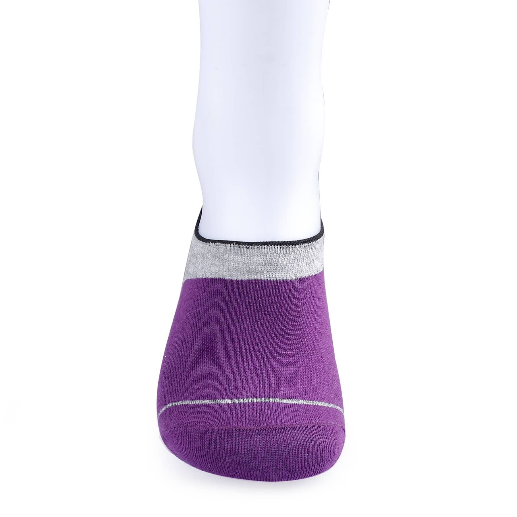 Bacca Bucci No-show Socks, Loafer Sneakers Low Cut Cotton Socks With Non Slip Grips