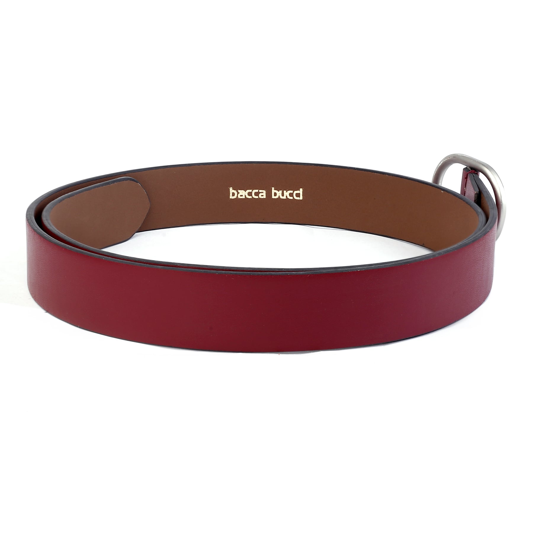 Bacca Bucci Women Leather Belts with Imported Nickle Free Buckle | Width : 30 MM | Solid Color Matt Luster Finish Belts