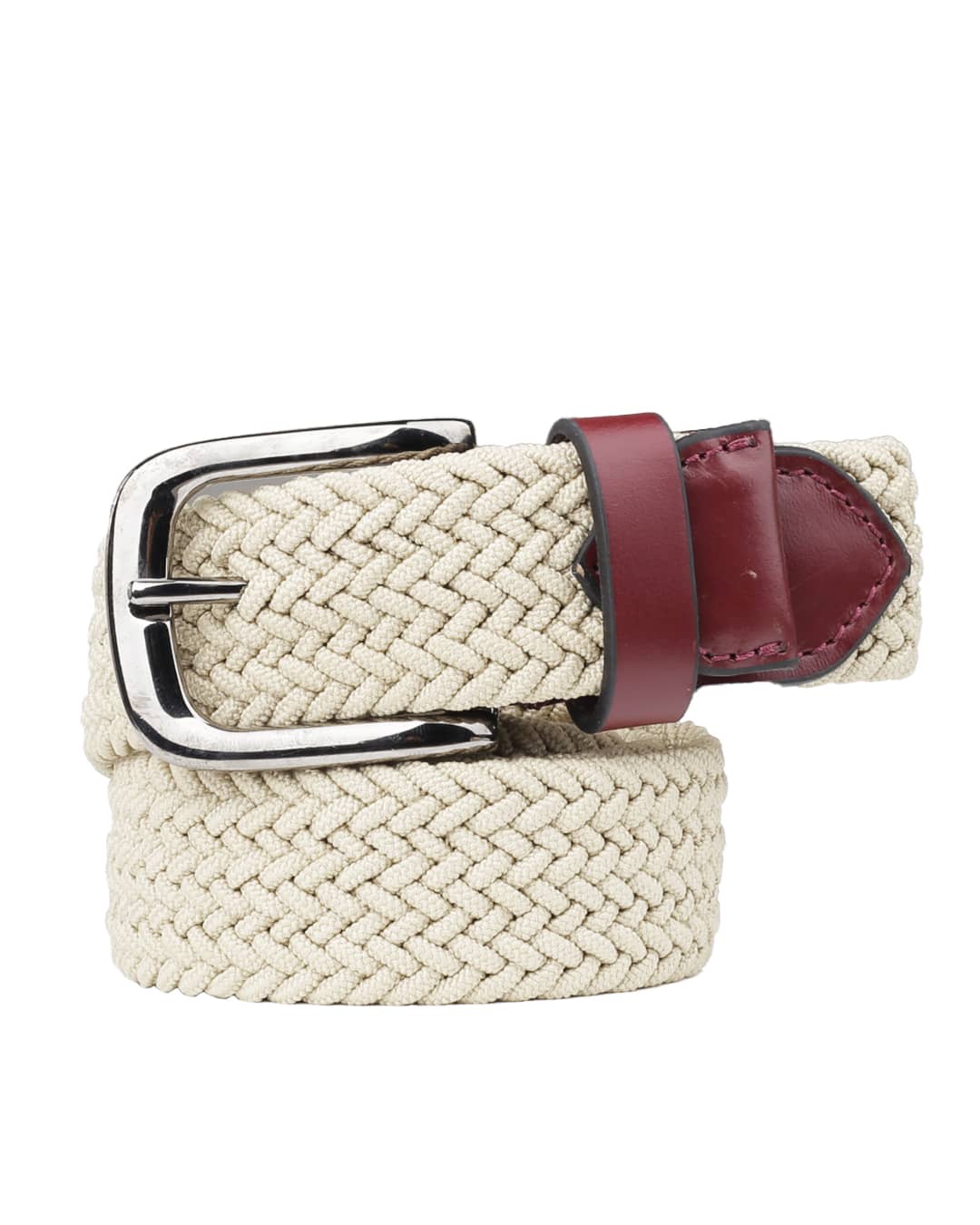 Casual Jeans Belt for Men Flexible Woven Golf Belt Bacca Bucci