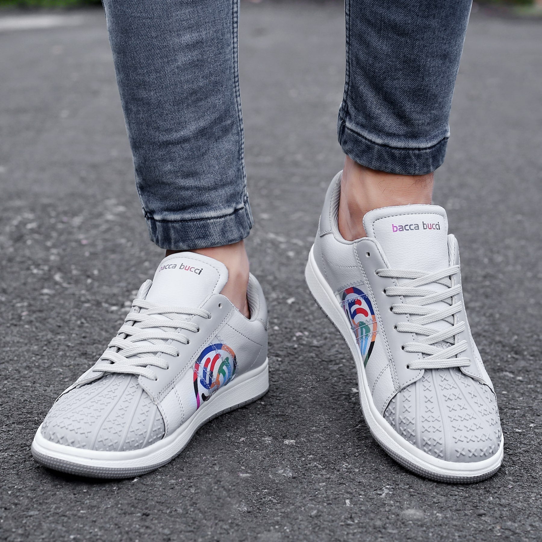 Bacca Bucci Low-Top BOOMBOX Sneakers/Casual Shoes with Memory Cushion Footbed