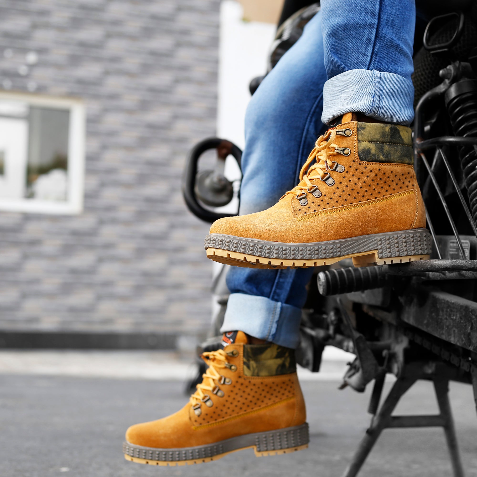 Mens Suede Boots Suede Leather Boots Bacca Bucci