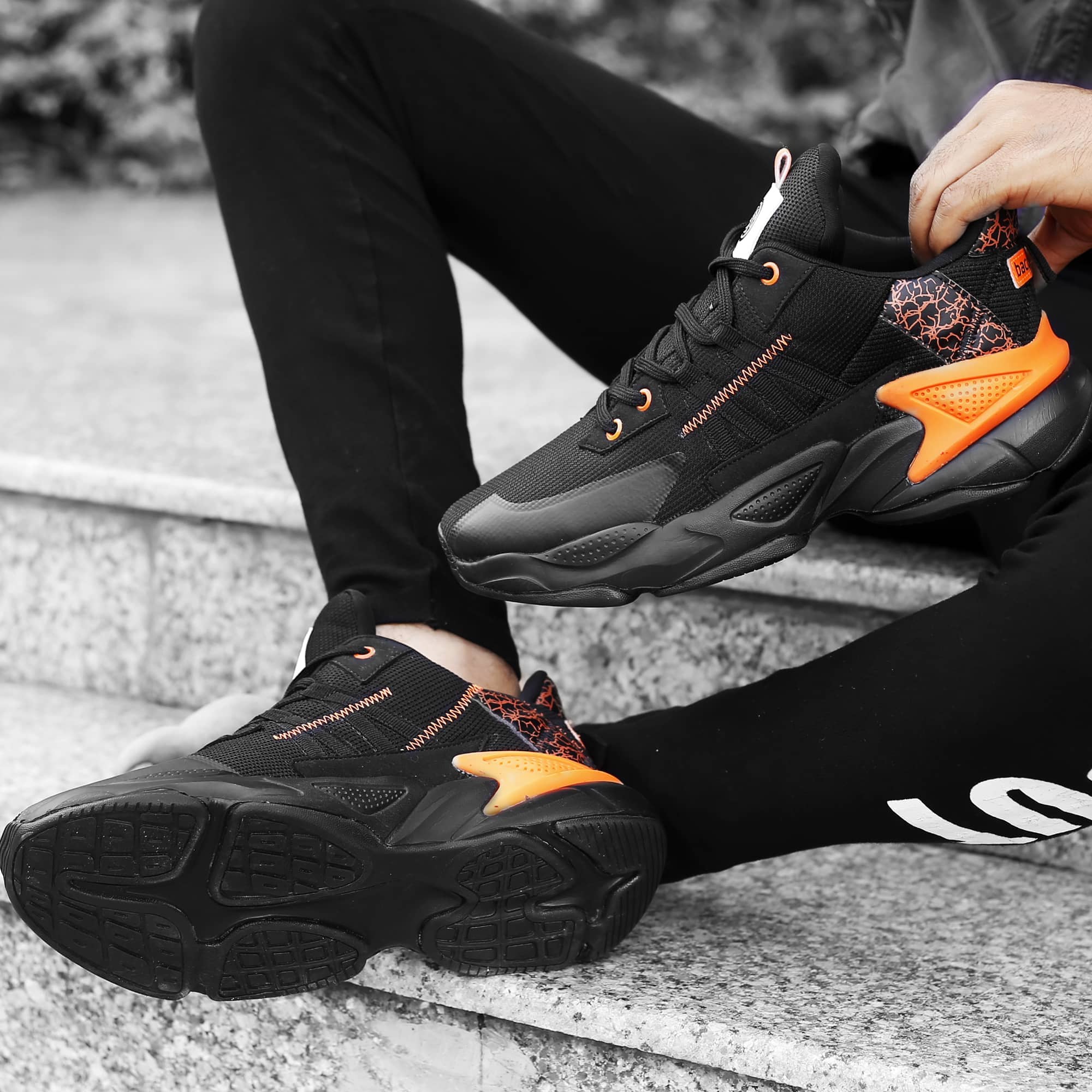 Bacca Bucci Goat | Shock Absorption Anti-Slip Basketball Shoes for Men