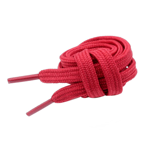 Bacca Bucci Sneaker Shoe Laces | Flat | Black- Red