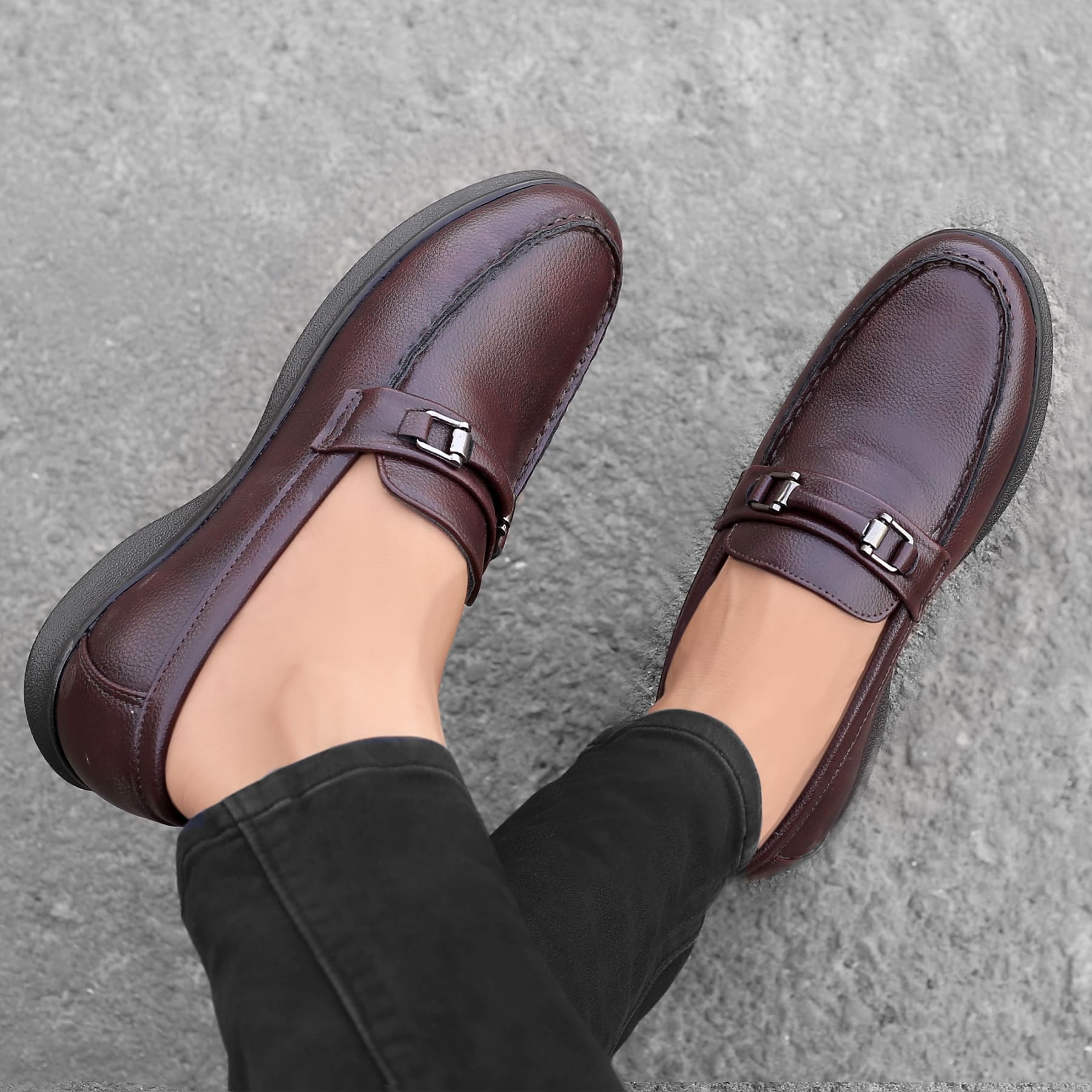 Walkaroo Brown Best Loafers Brands For Men Loafers Shoes Men