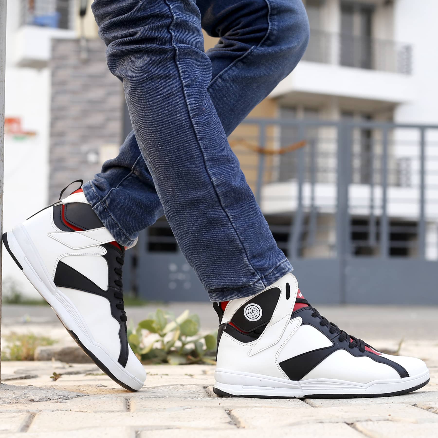 Bacca Bucci NEO Comfy Mid-Top Casual Chunky Streetwear Fashion Sneakers