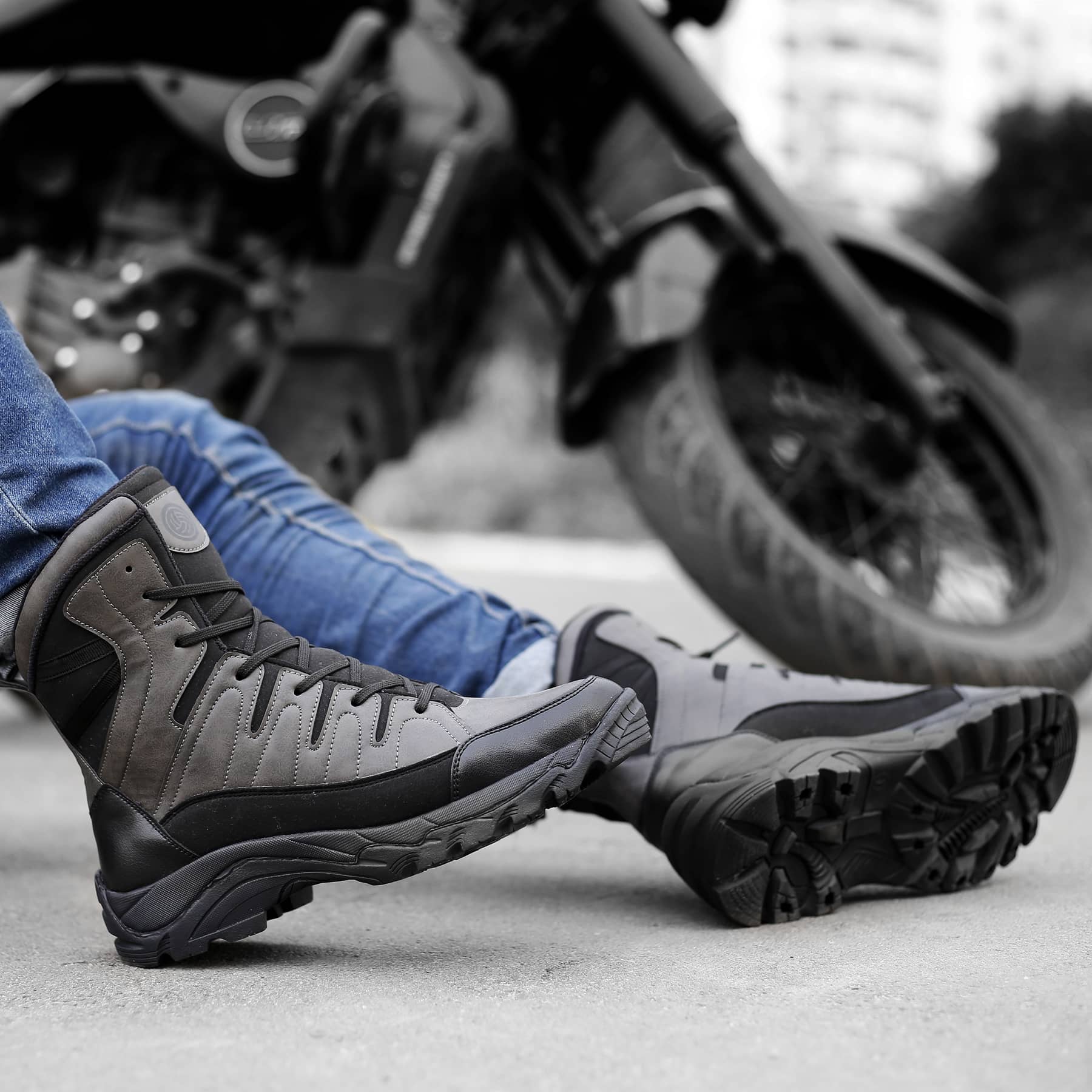 Snow Boots | Bacca Bucci Flame | 7 Eye Moto Waterproof Snow Boots