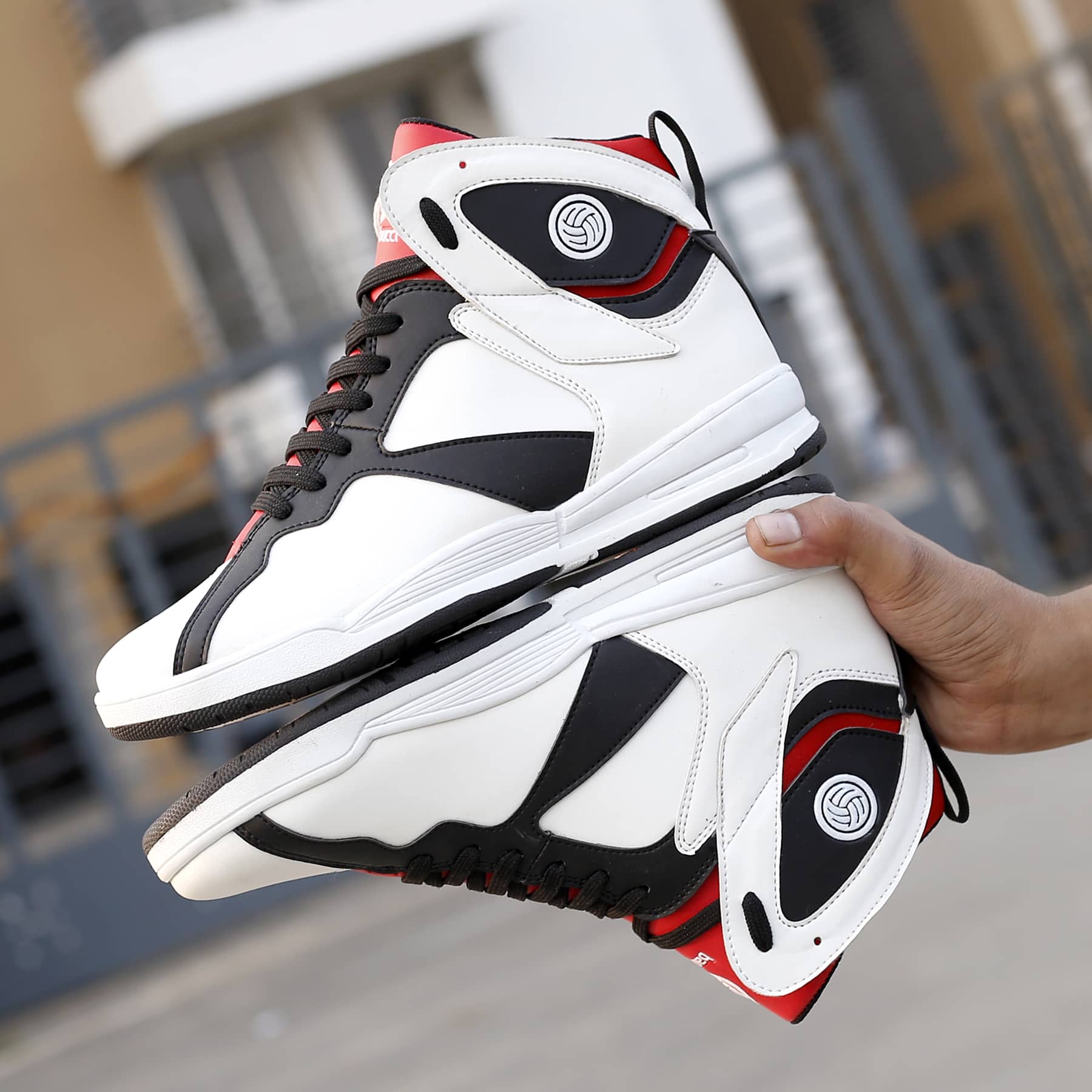 Bacca Bucci NEO Comfy Mid-Top Casual Chunky Streetwear Fashion Sneakers