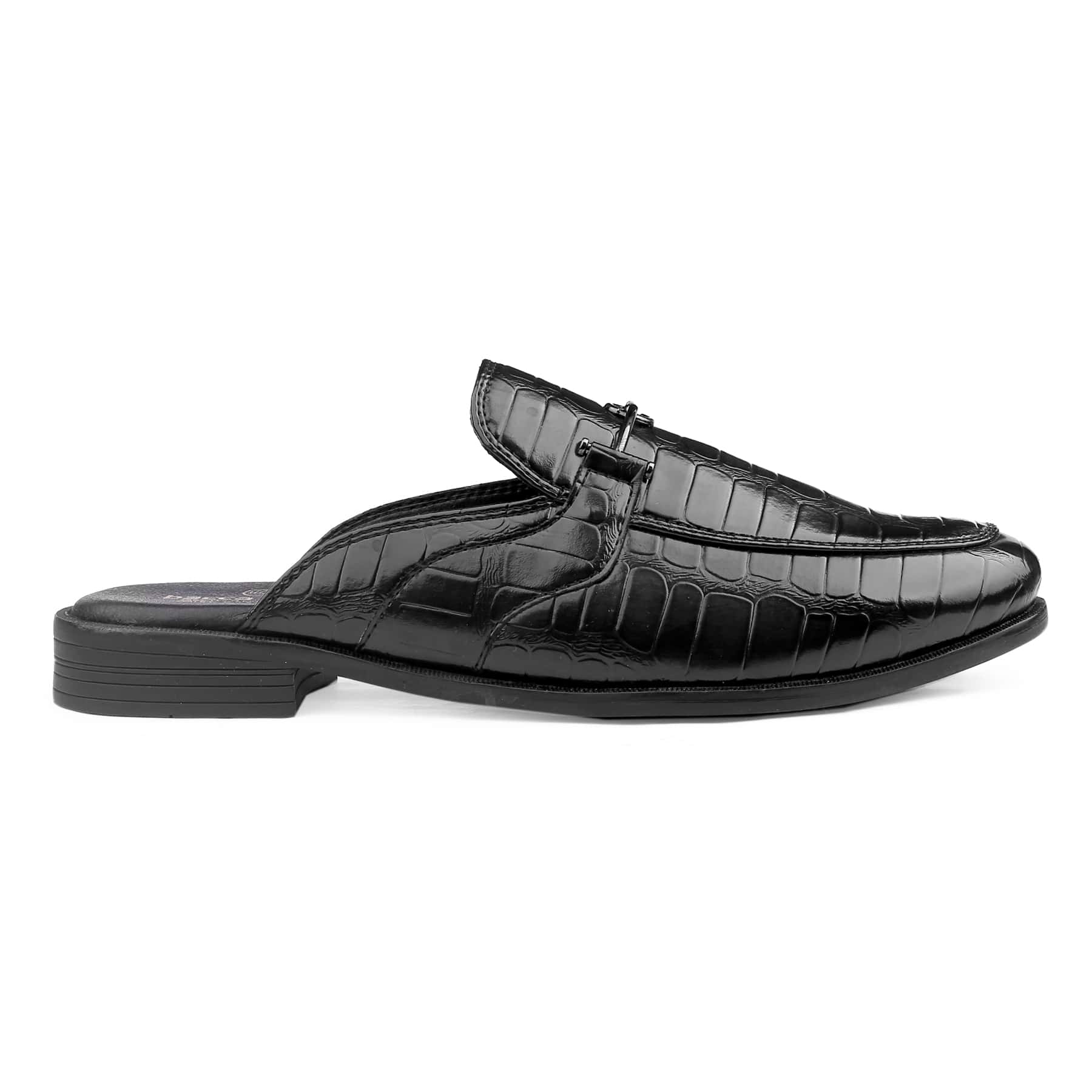 Bacca Bucci Men's NOVA Mules Clogs Open back Loafers with Comfortable Memory Insoles | Party Ethnic Wear Shoes