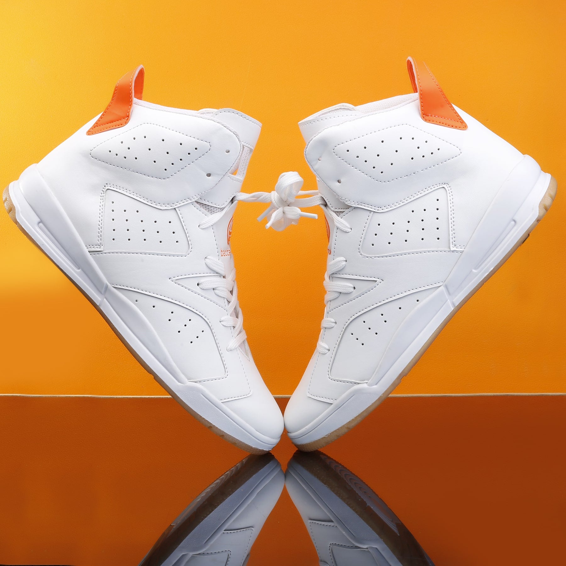 Bacca Bucci Men DEMON High-top Shoes with Flat outsole High-Street Fashion Sneakers