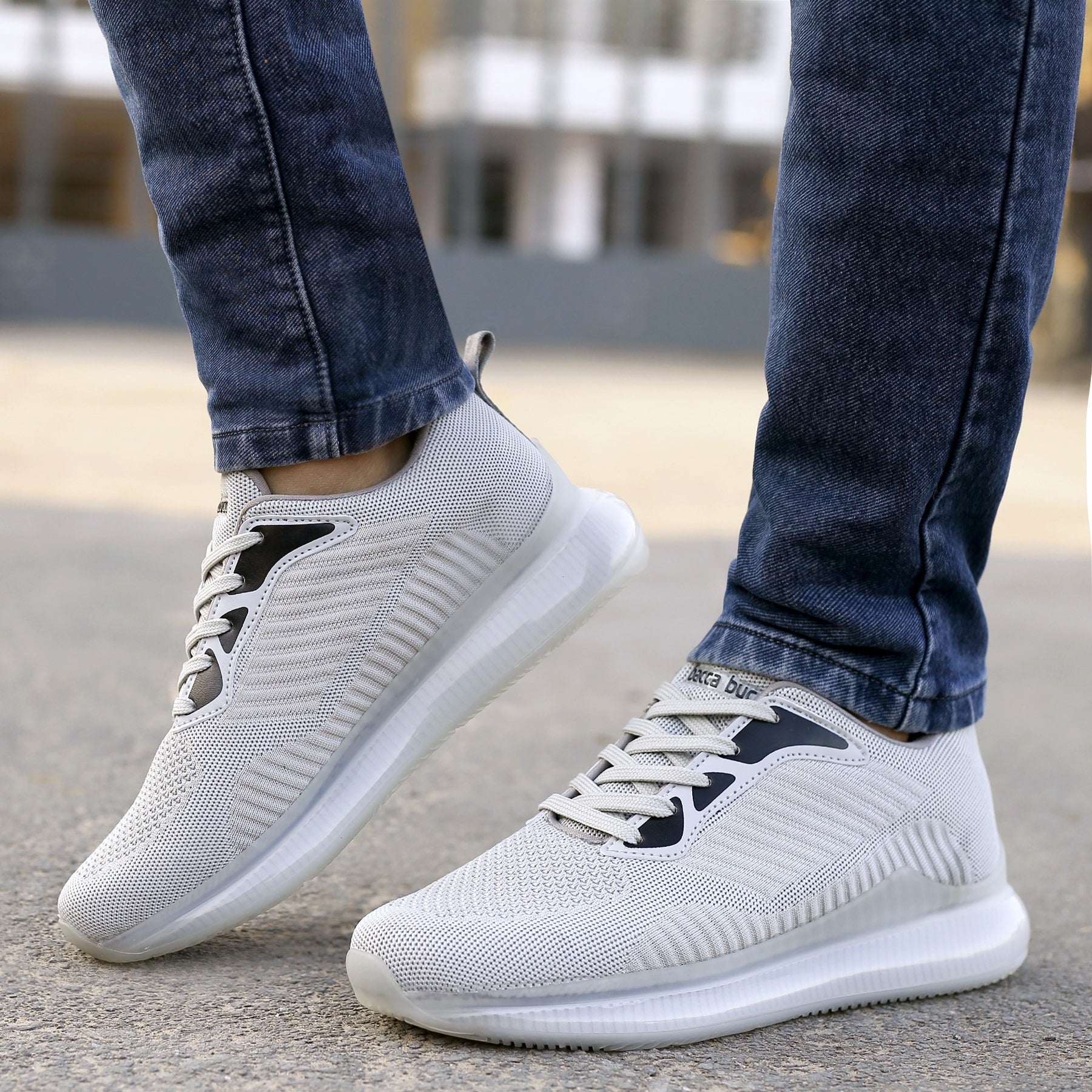 Bacca Bucci KARVA Mens Lifestyle Sports Sneakers -Gym & Training | With Air Bounce Comfort Outsole