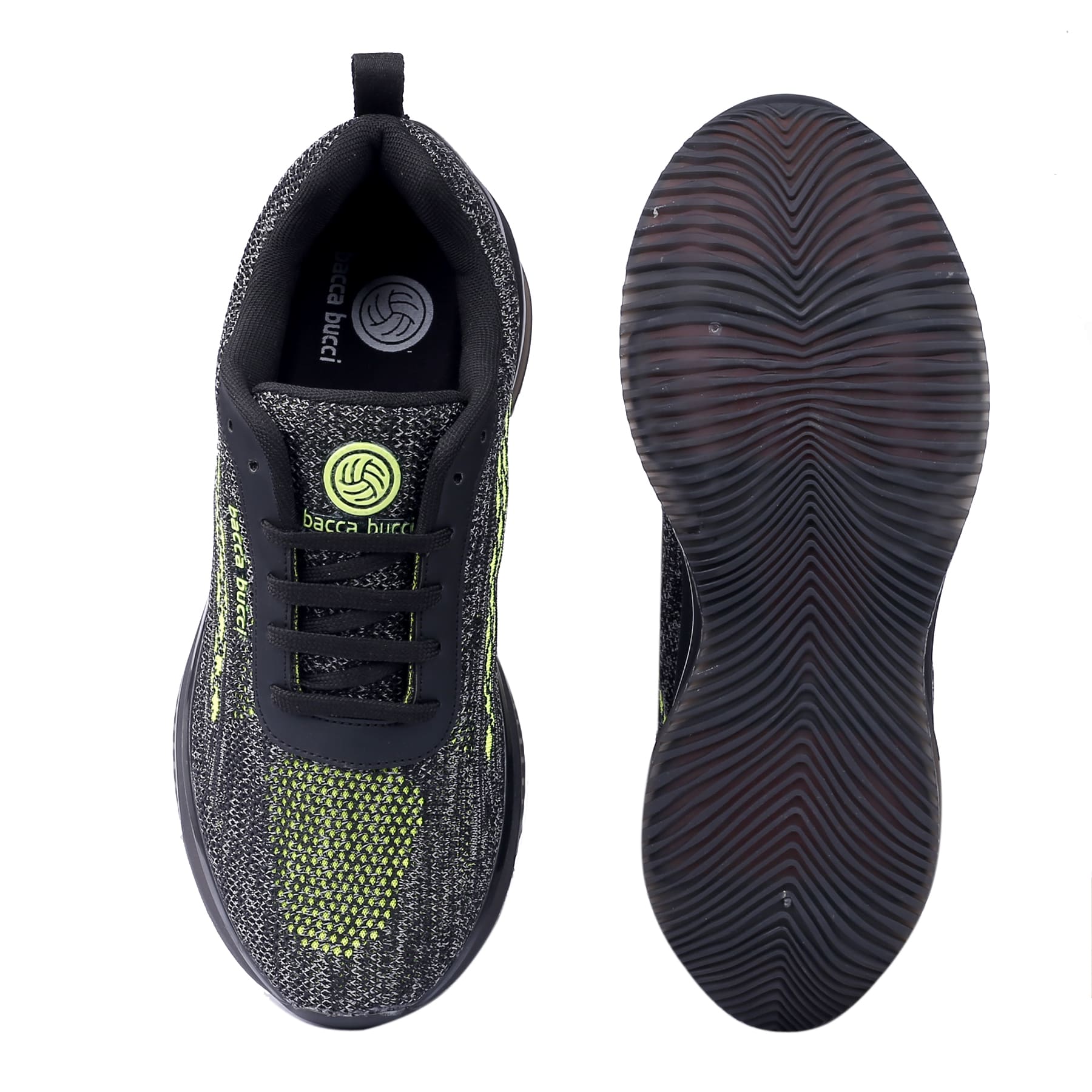 Bacca Bucci BLAZE Sports Sneakers -Outdoor, Gym & Training | Thick Triple Air Bounce Comfort Outsole
