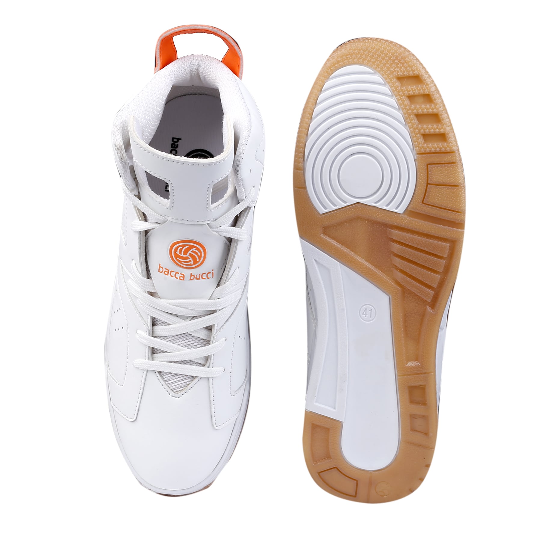 Bacca Bucci Men DEMON High-top Shoes with Flat outsole High-Street Fashion Sneakers