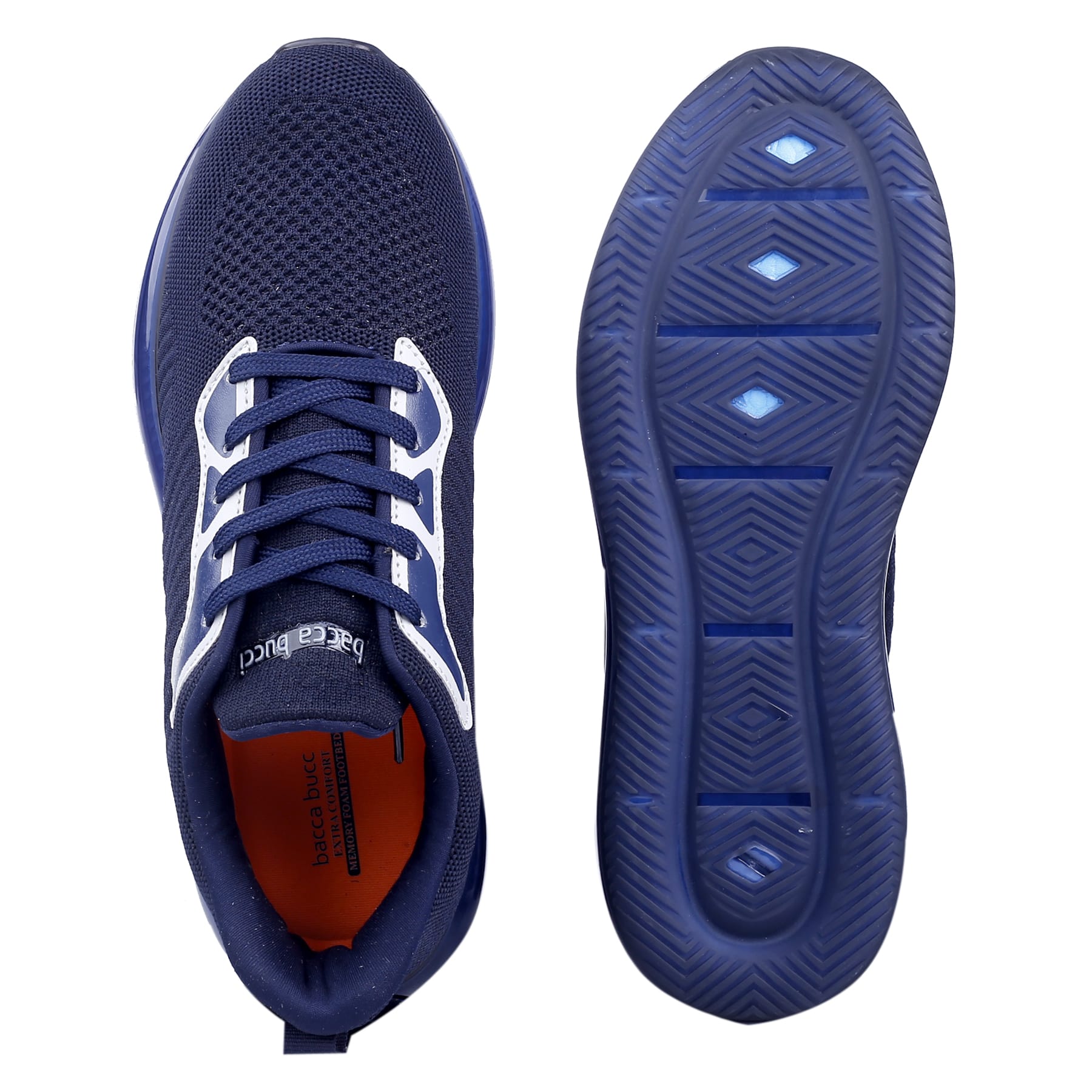 Bacca Bucci KARVA Mens Lifestyle Sports Sneakers -Gym & Training | With Air Bounce Comfort Outsole