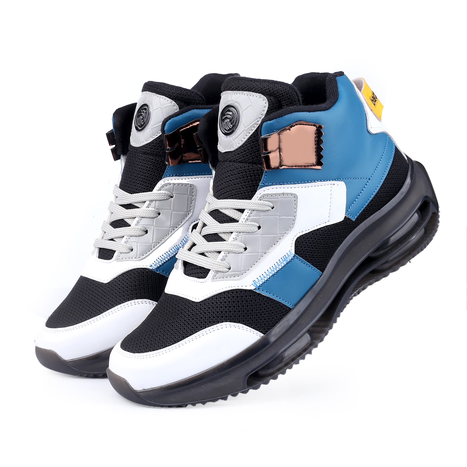 Bacca Bucci XOXO High top elevated high Street Fashion Sneakers for Men