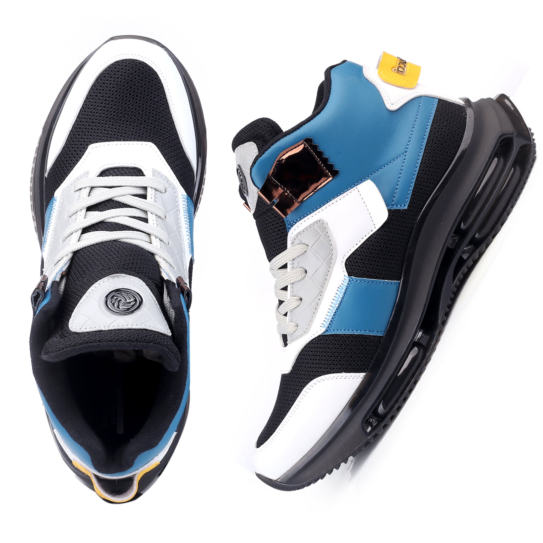 Bacca Bucci XOXO High top elevated high Street Fashion Sneakers for Men