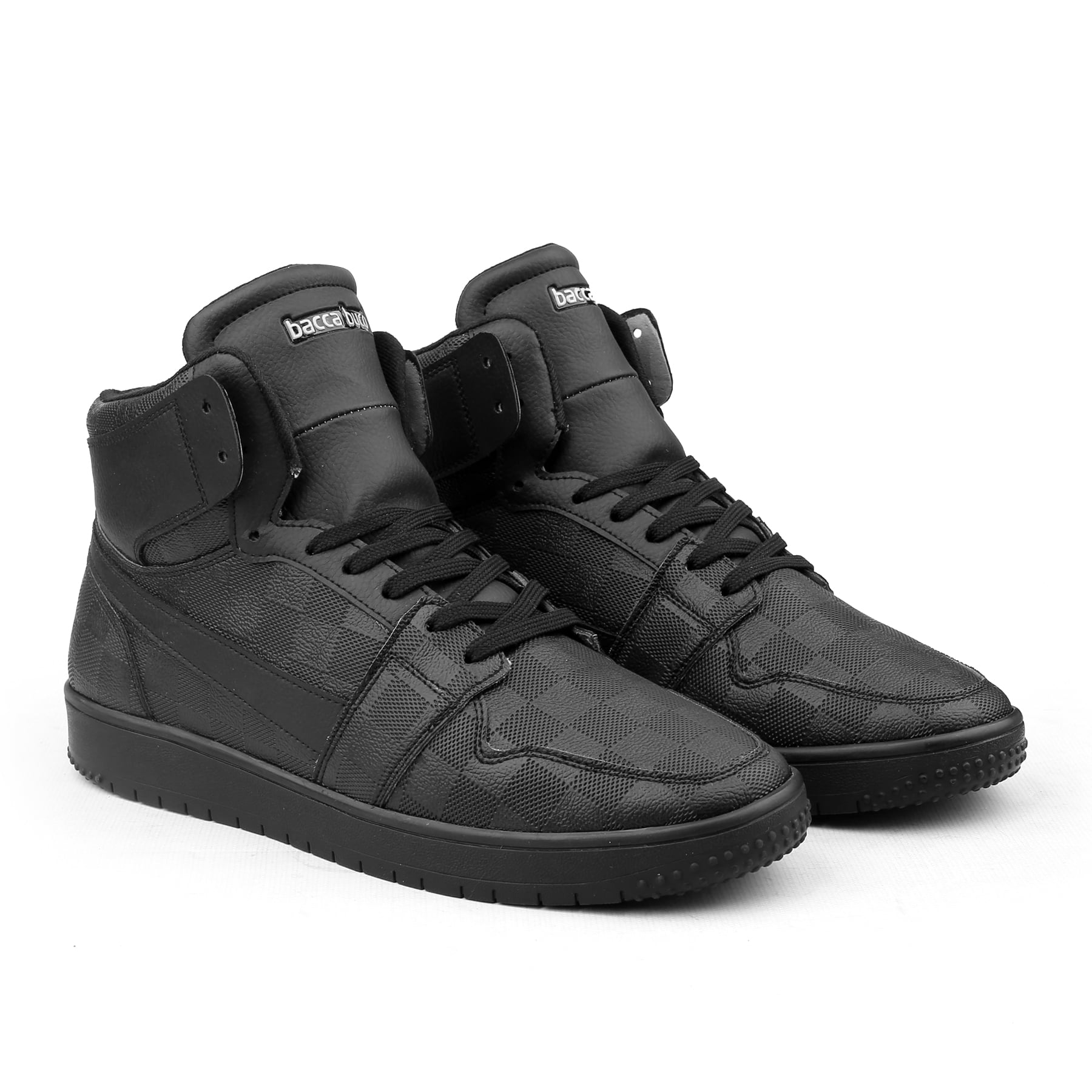 Bacca Bucci Men's STREET SAMURAI High top Flat High-Street Fashion Sneakers
