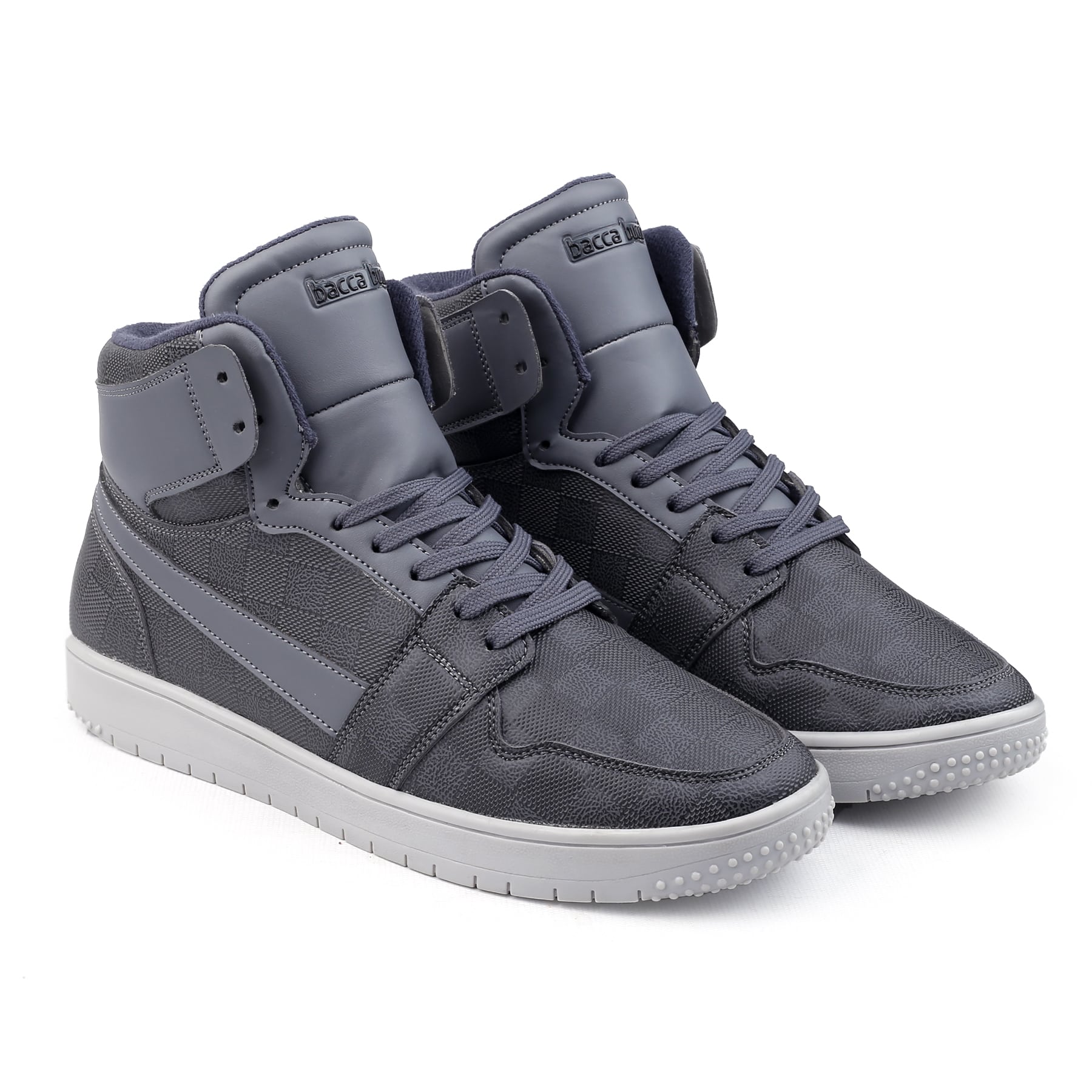 Bacca Bucci Men's STREET SAMURAI High top Flat High-Street Fashion Sneakers