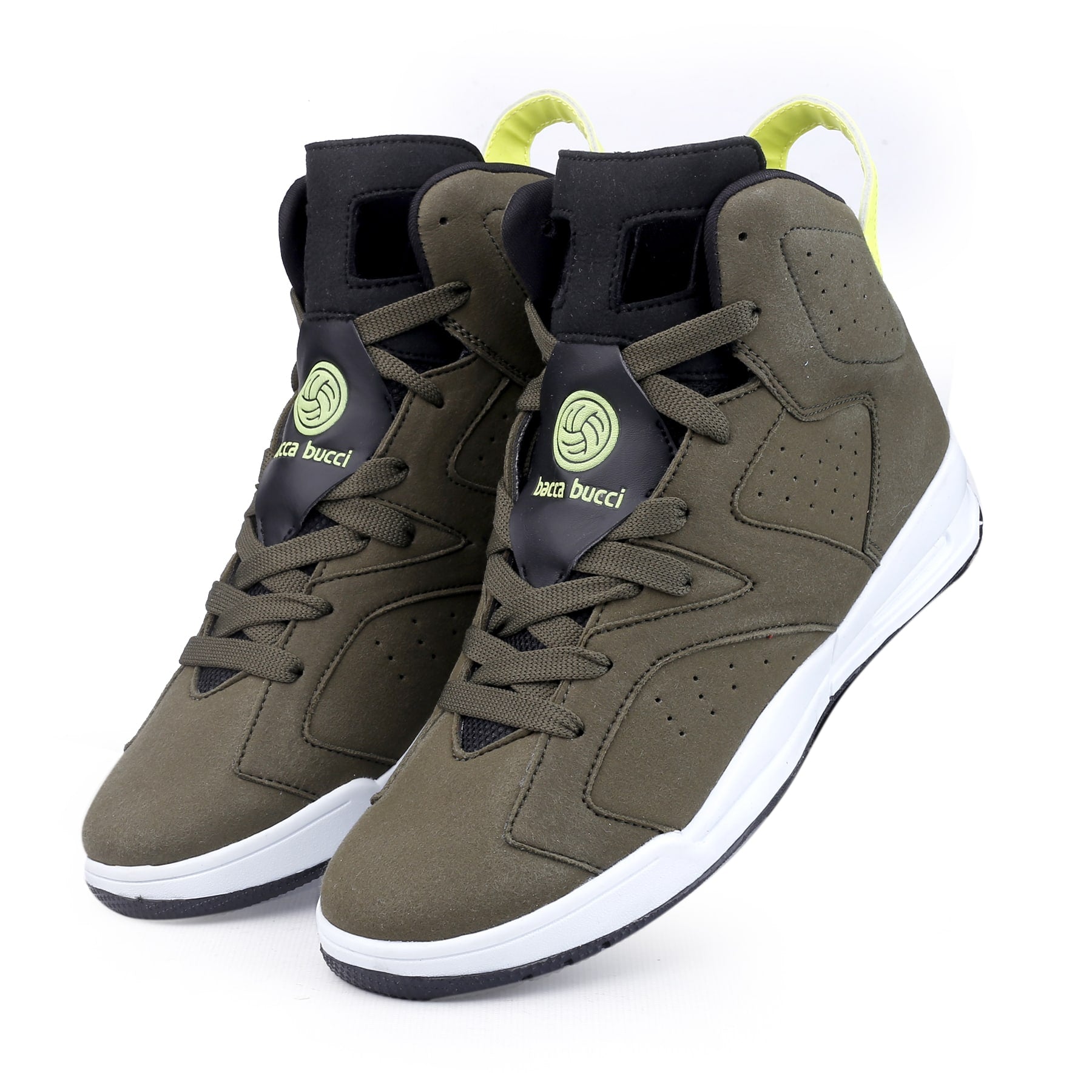 Bacca Bucci Men DEMON High-top Shoes with Flat outsole High-Street Fashion Sneakers