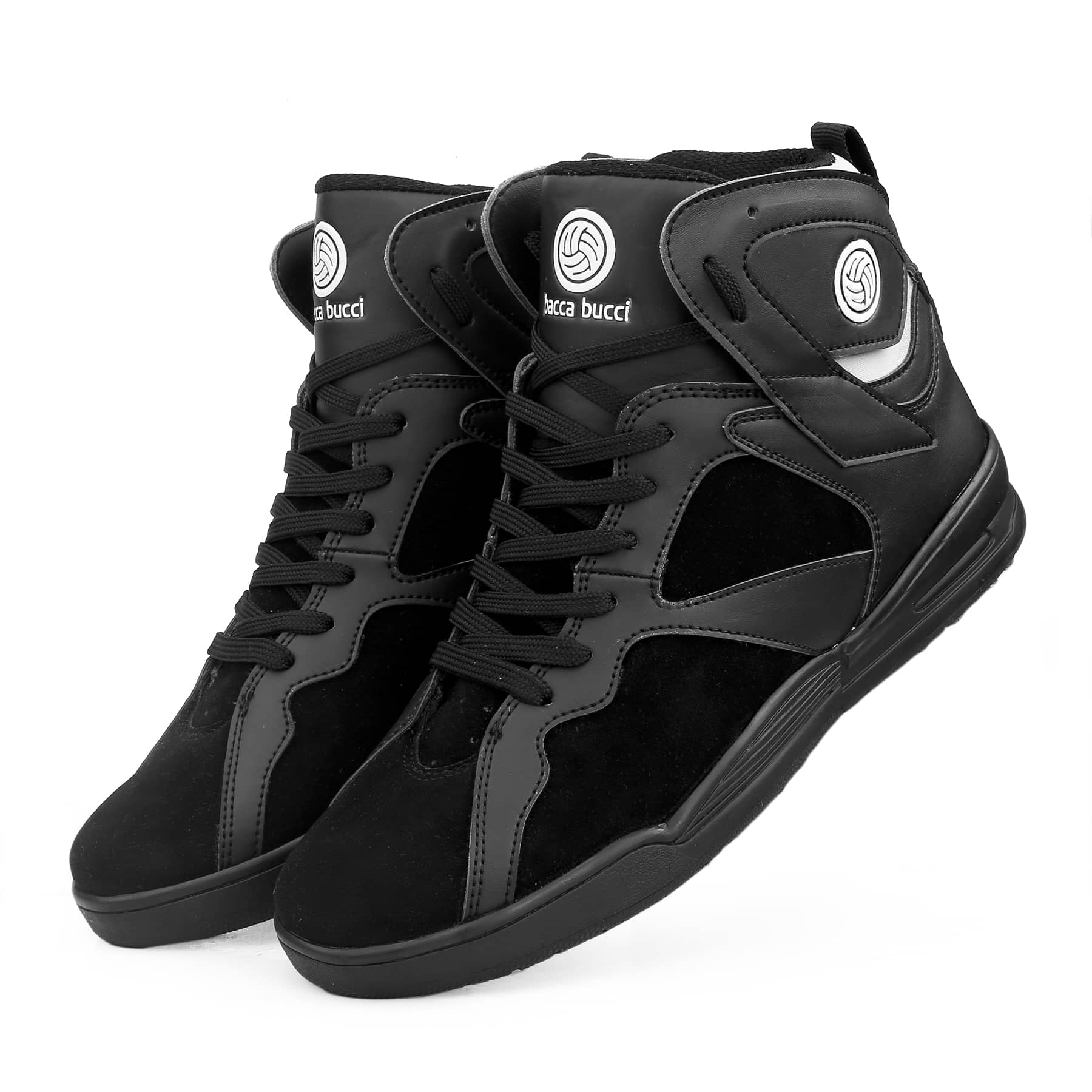 black sneakers for men