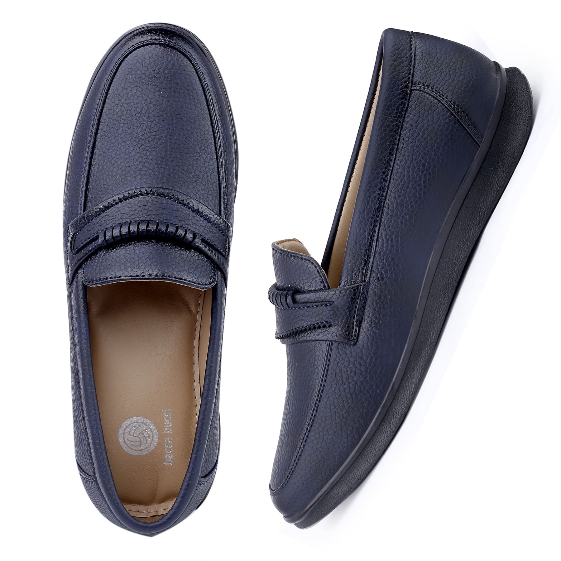 Bacca Bucci MUNICH Dress Loafer Moccasins Driving Shoes for Men | Rubber Outsole | Light Weight