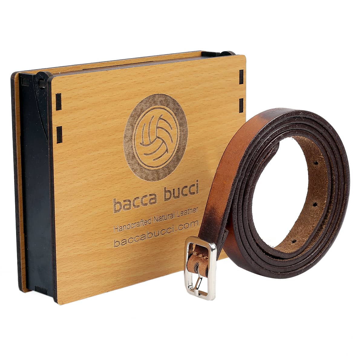 Bacca Bucci Women Genuine Leather Belt for Jeans & Pants