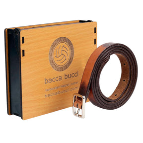 Bacca Bucci Women Genuine Leather Belt for Jeans & Pants
