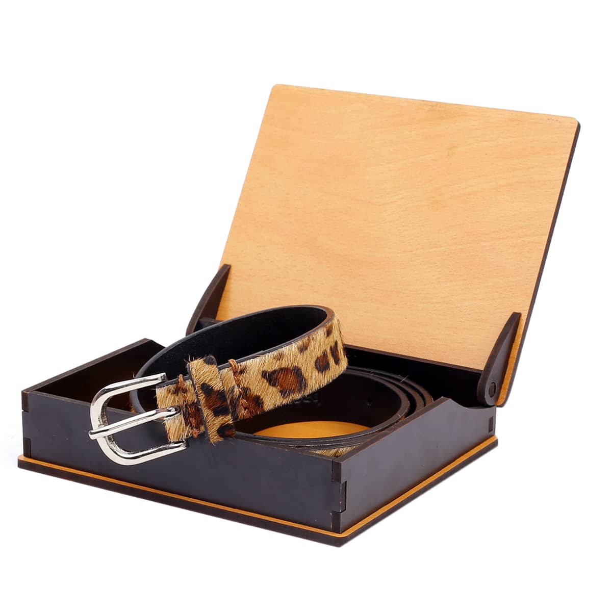 Women Tan Leather Belts