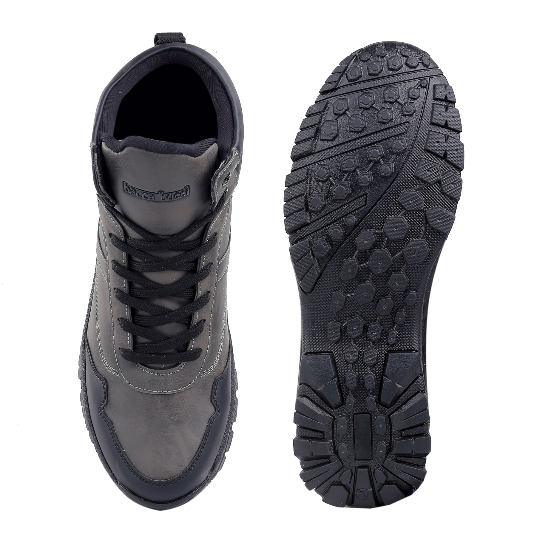 Bacca Bucci EVEREST High-Ankle 6 inches Riding Boots for Mountaineering Backpacking Hiking & Trekking | Mild Waterproof Protection with Turbo Insole Technology